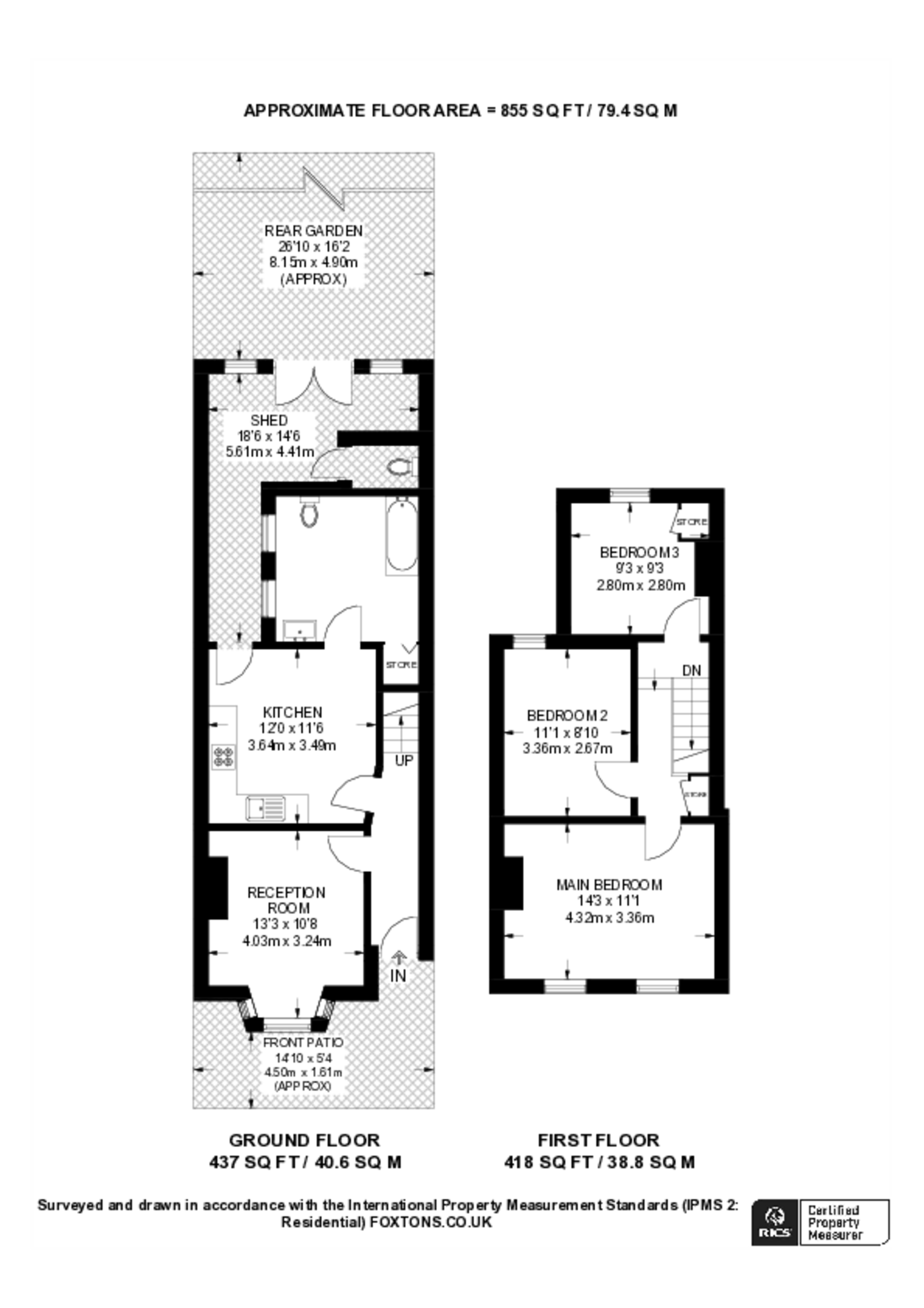Harcourt Road, Stratford floorplan