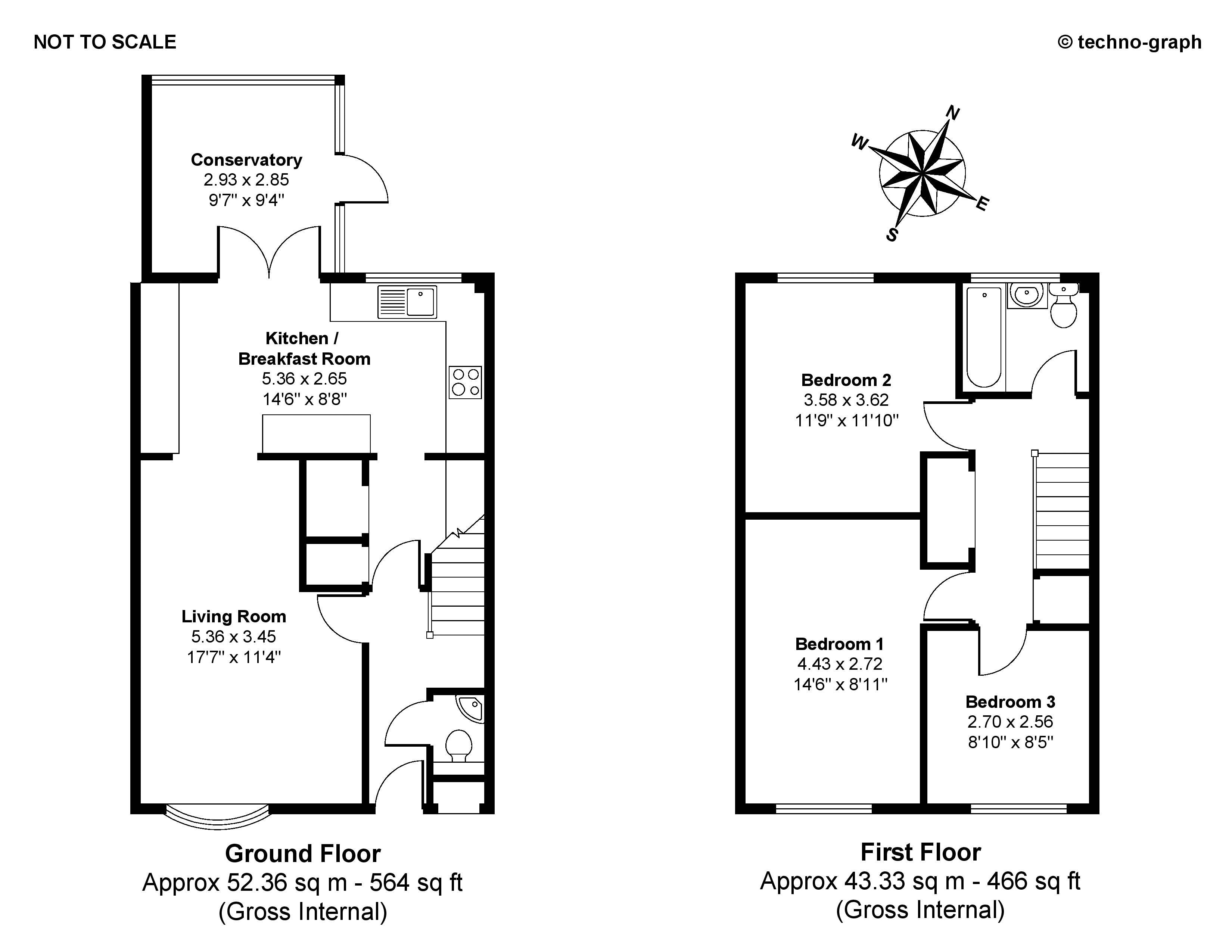 3 Bedrooms Terraced house for sale in Byron Close, Marlow SL7