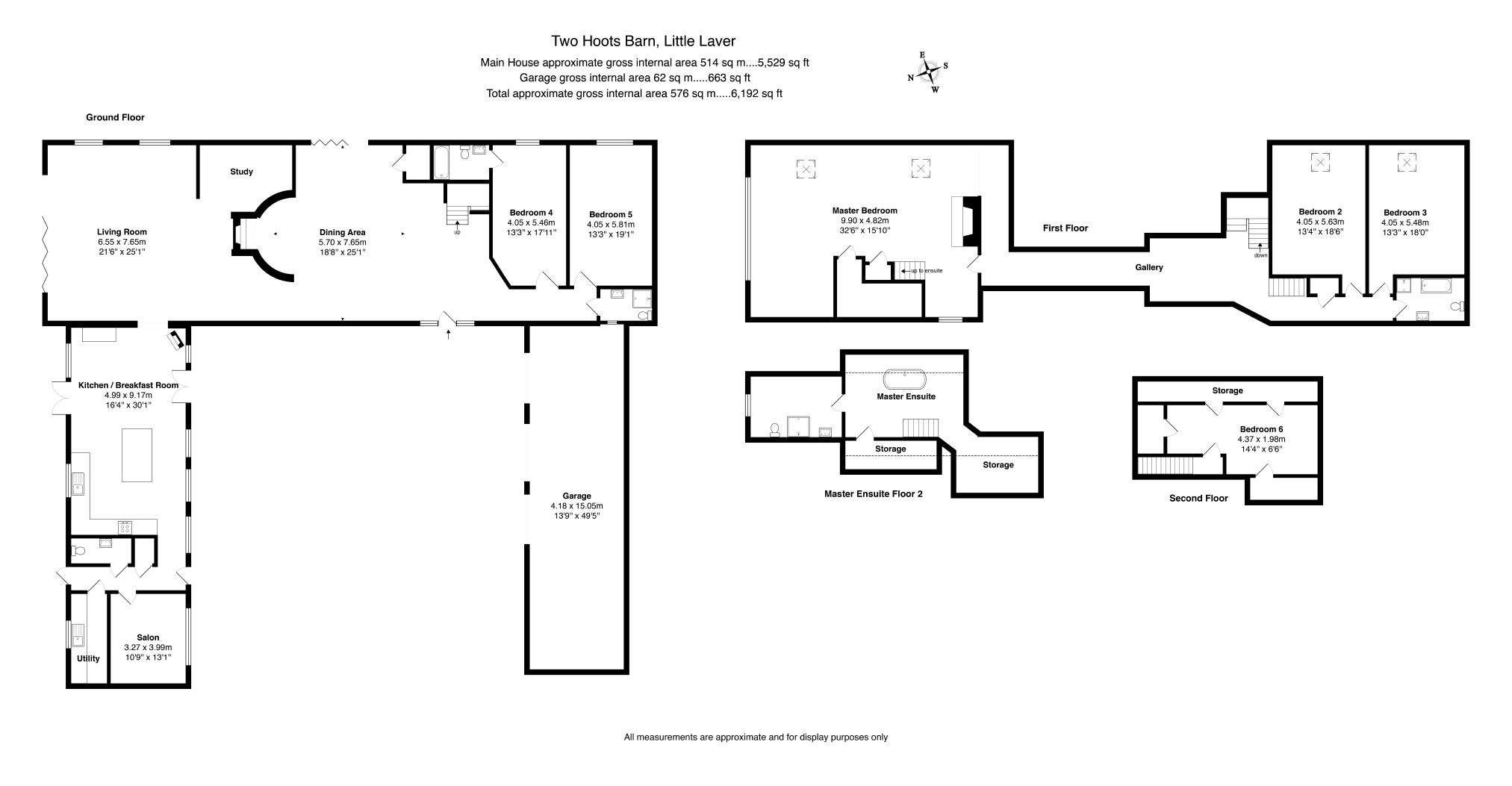 5 Bedrooms Barn conversion for sale in Envilles Farm Barns, Ongar, Essex CM5