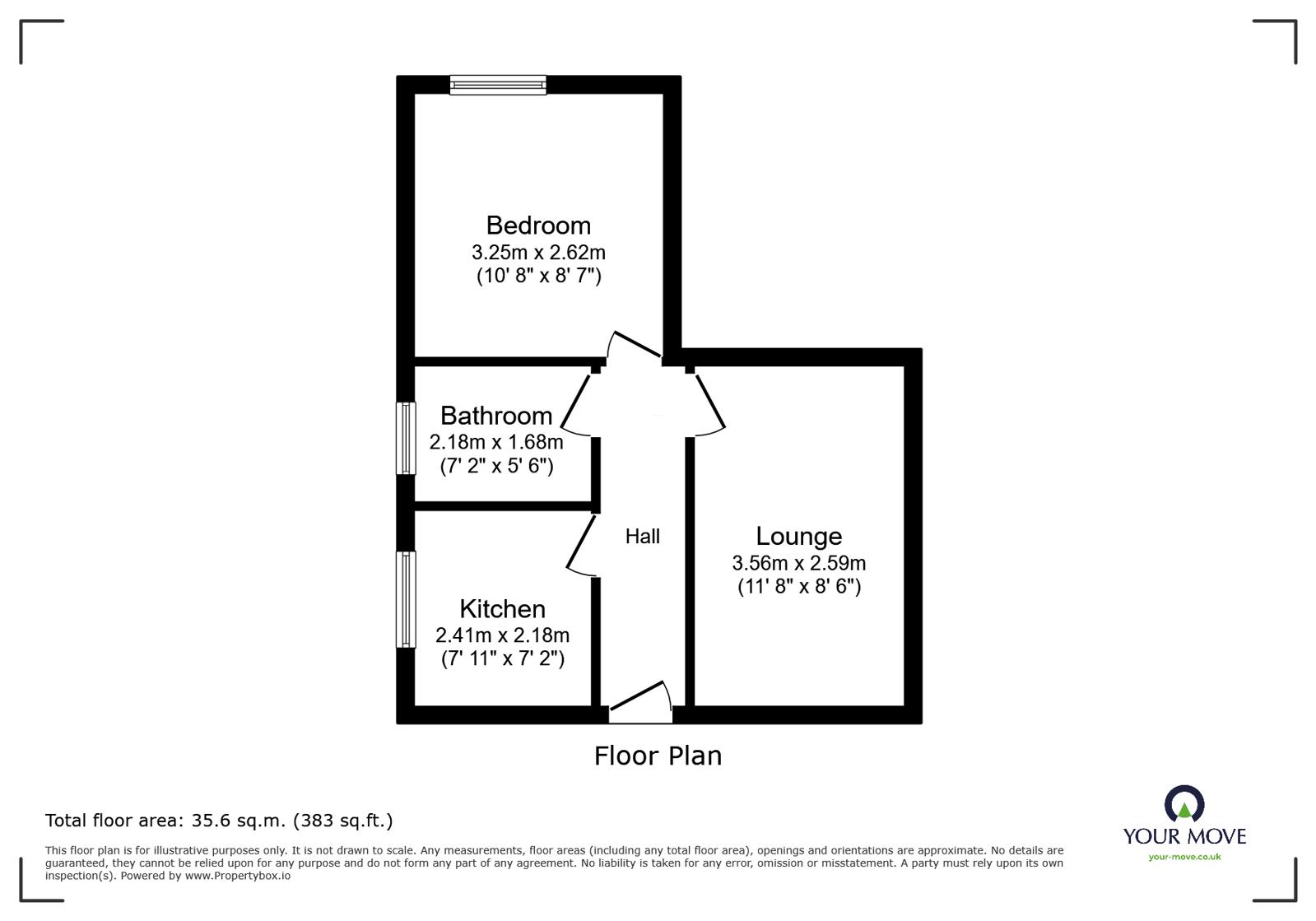 43B,, London Road, Leicestershire floorplan