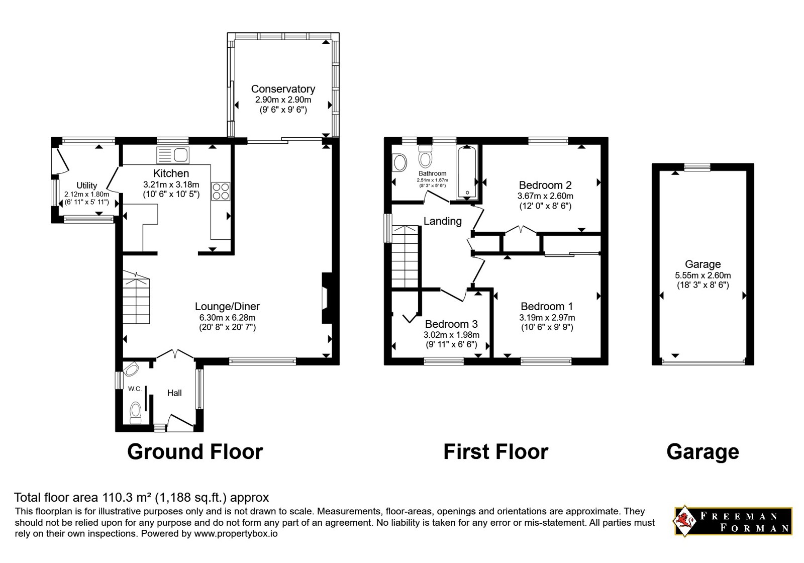 71, Whitelake Road, Kent floorplan