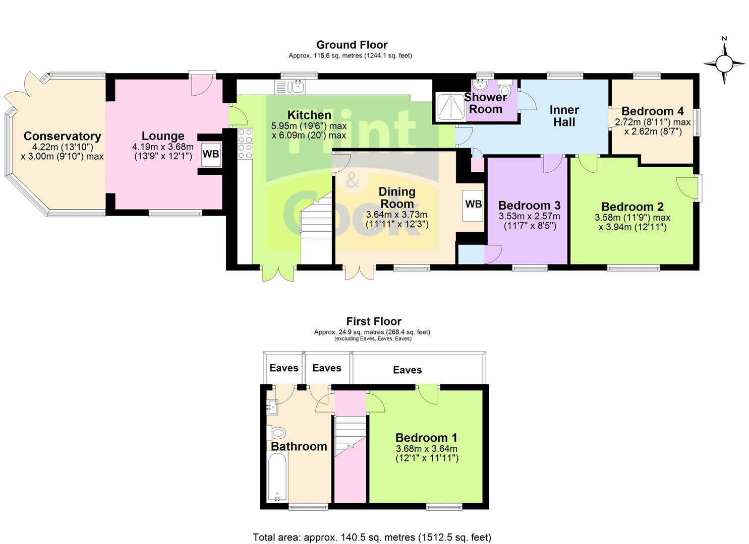 Stone House Scotland, Wellington, Hereford floorplan