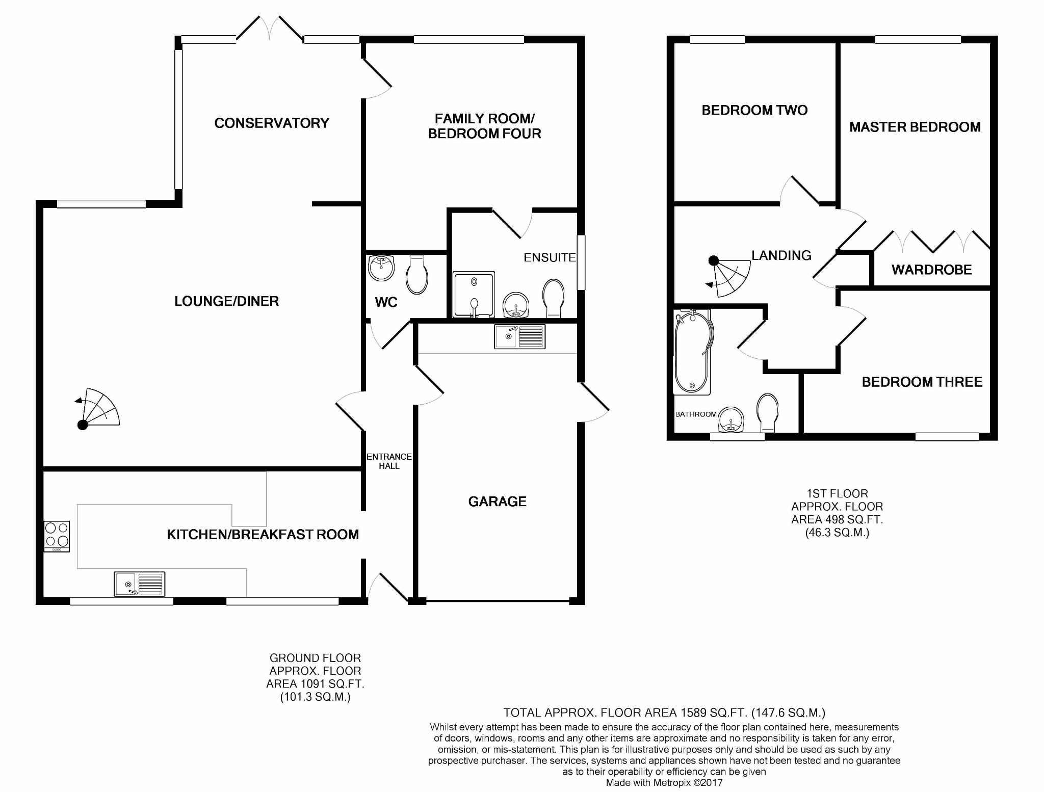 4 Bedrooms Detached house for sale in Waterfield Close, Horsham RH13