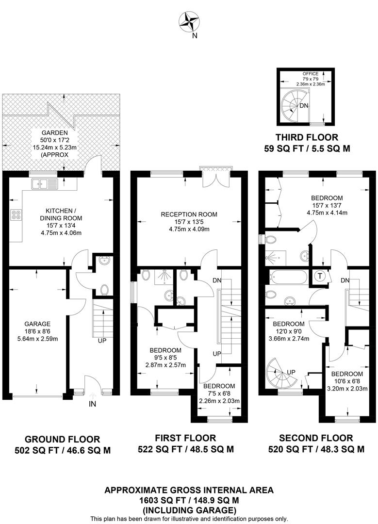 25, Cintra Close, Reading floorplan