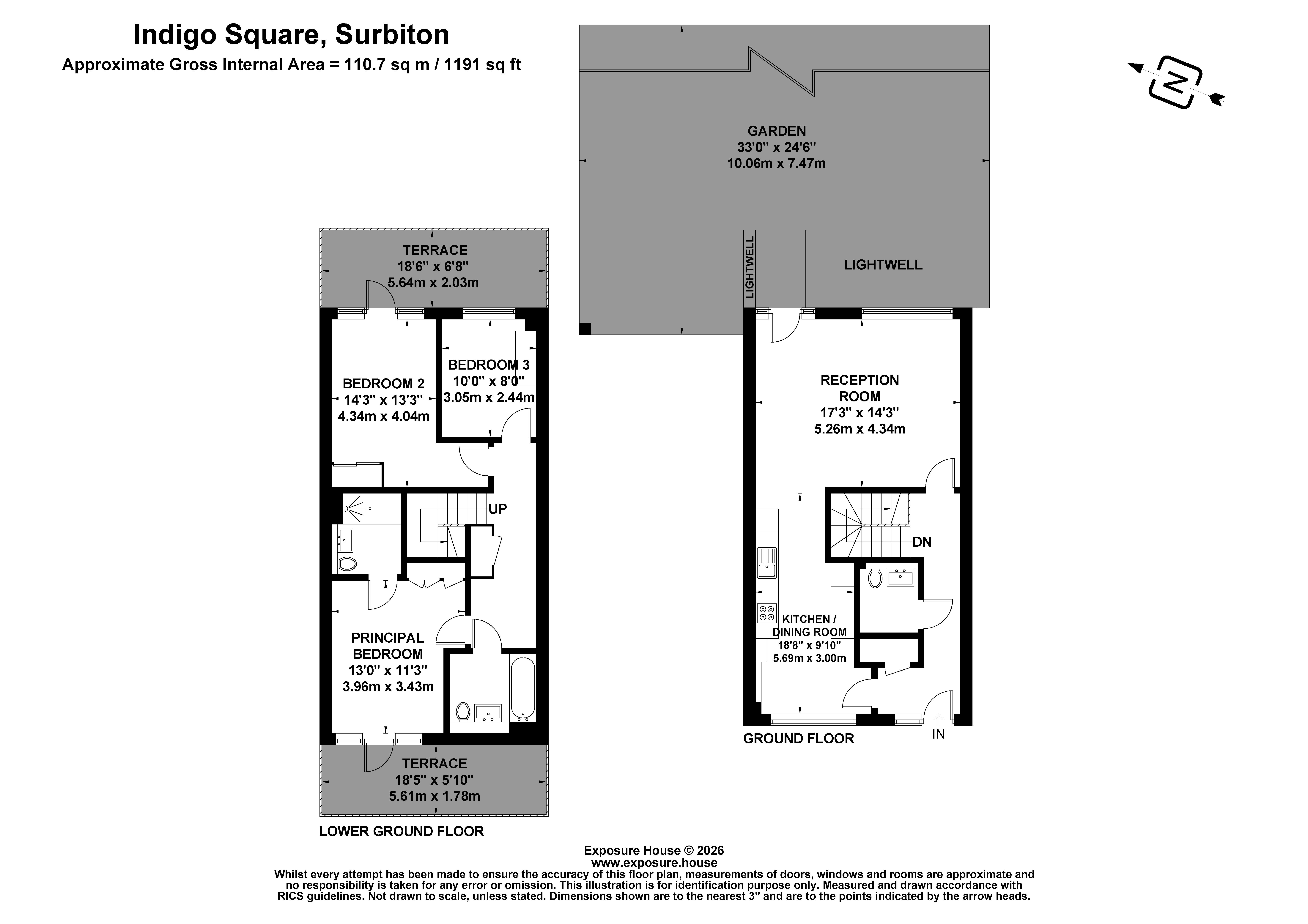 9, Indigo Square, Surbiton floorplan