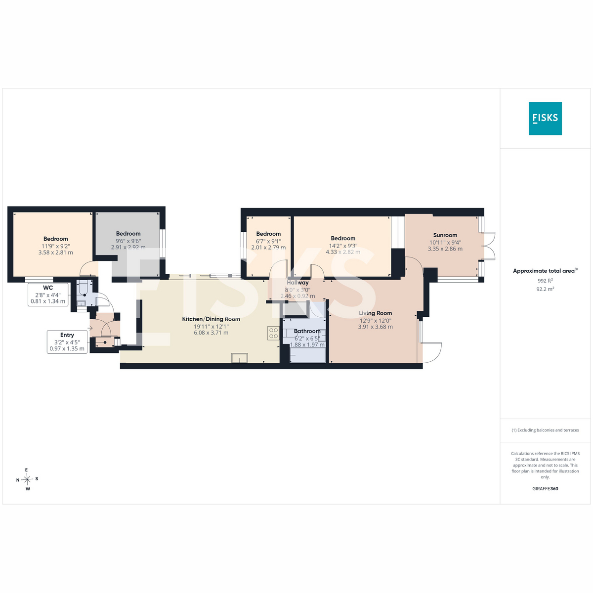 74, Beambridge, Basildon floorplan