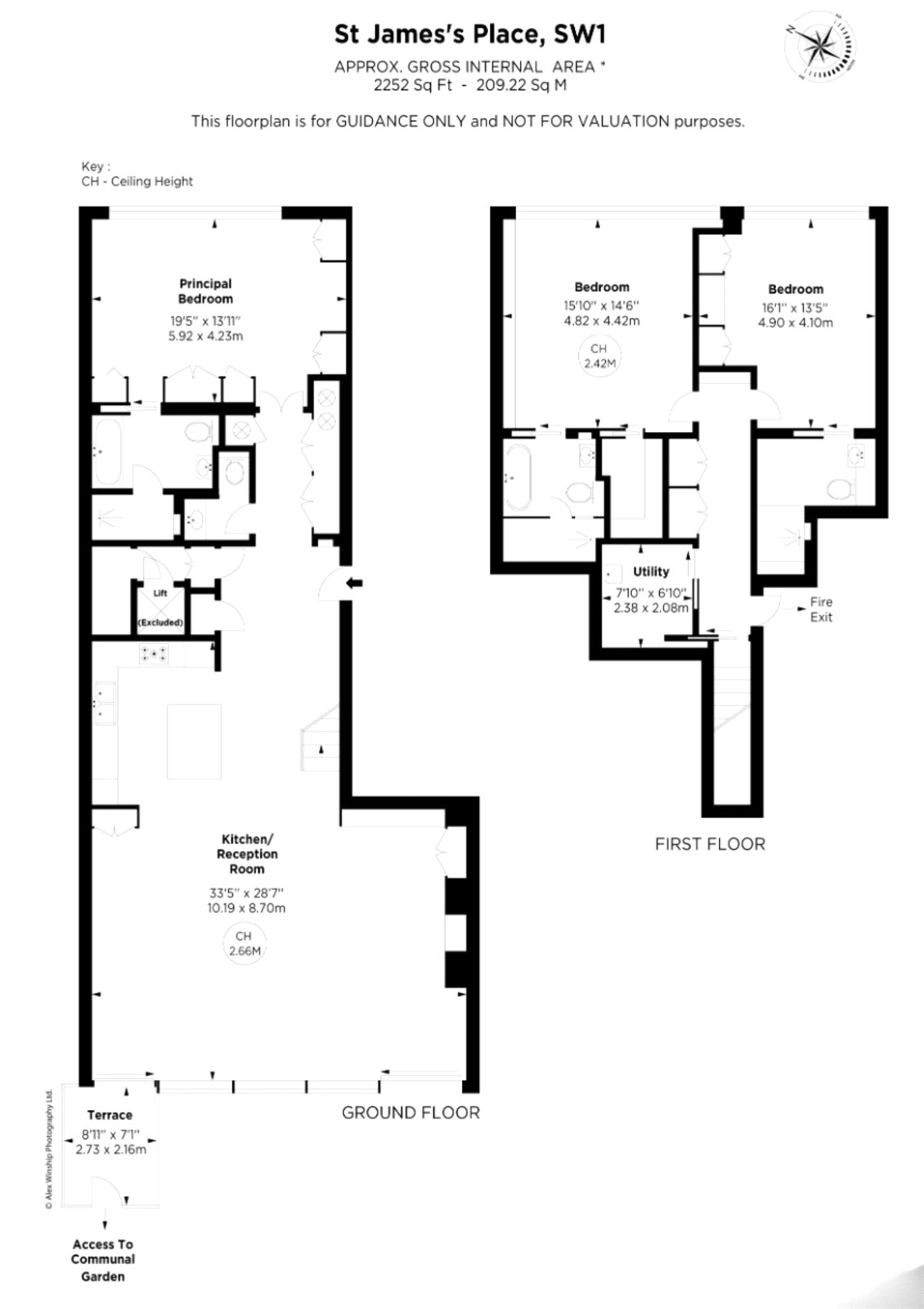 St. James's Place, London floorplan
