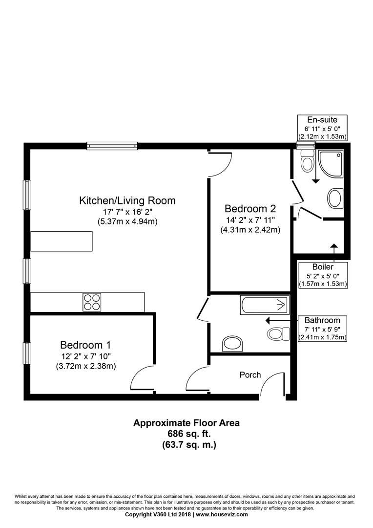 2 Bedrooms Flat for sale in Prescott Street, Halifax HX1