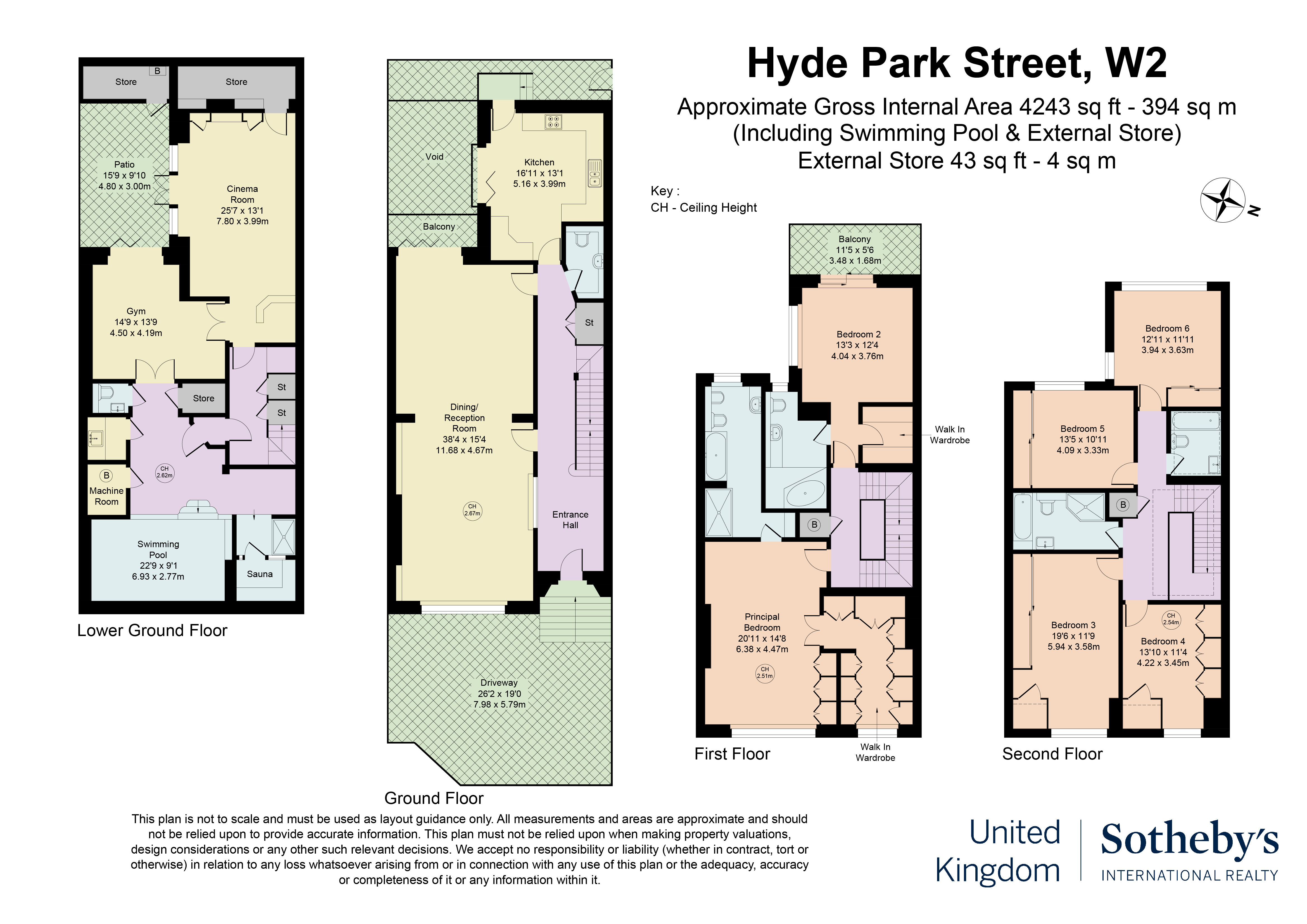 Hyde, Hyde park Street, London floorplan