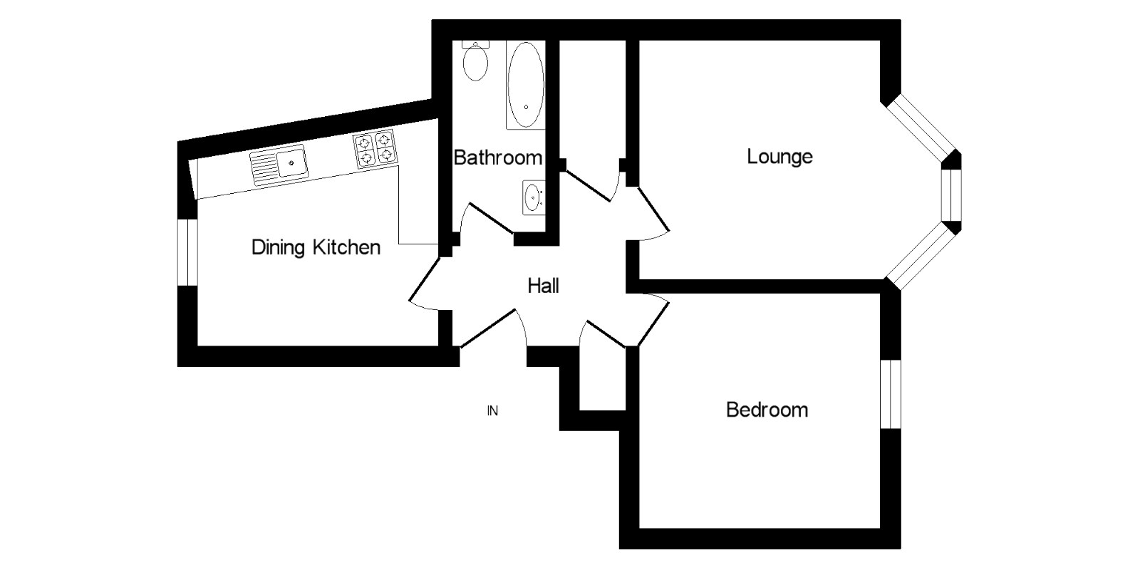 1 Bedrooms Flat for sale in Gateside Street, Largs, North Ayrshire, Scotland KA30