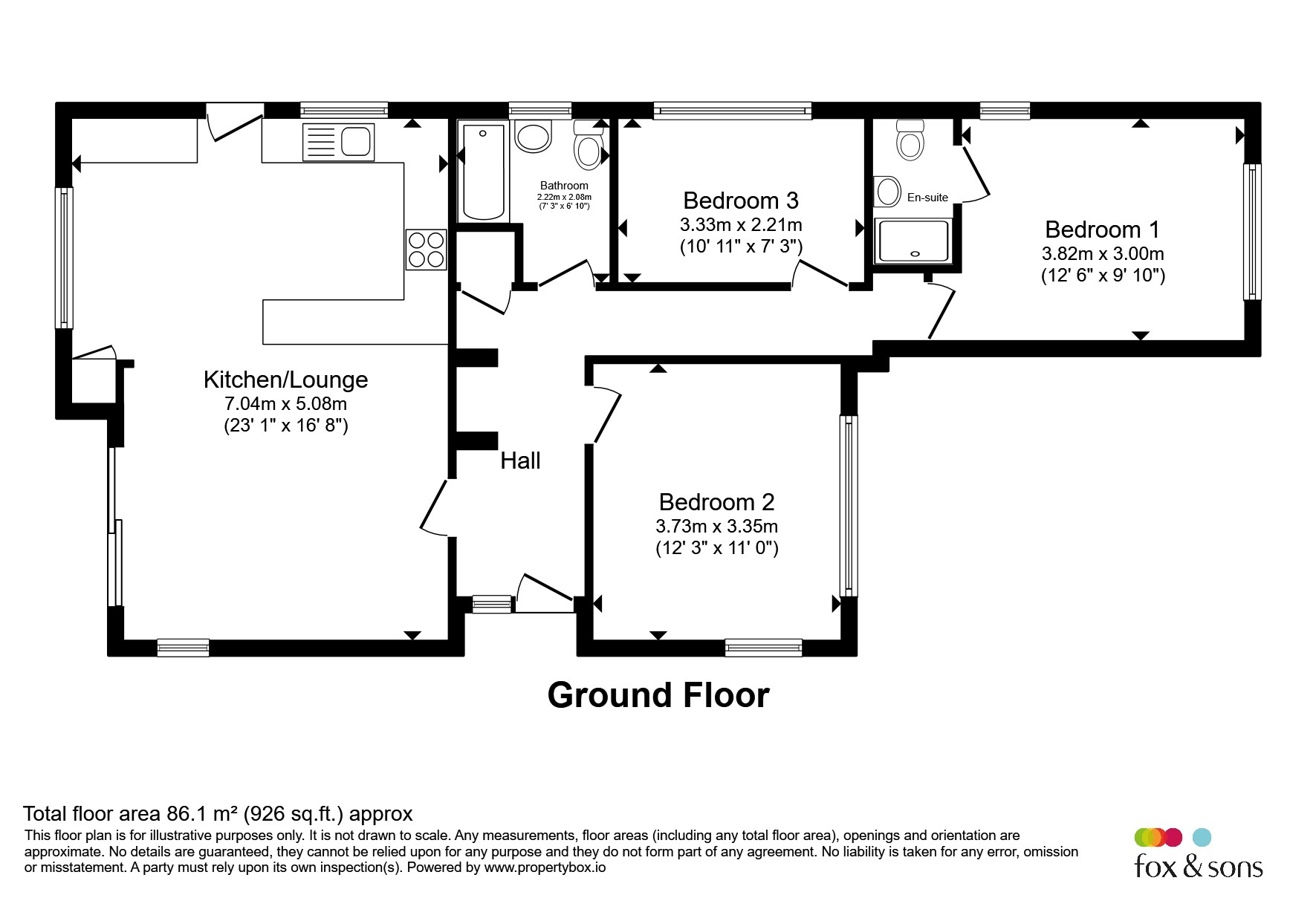 35, Court Ord Road, Brighton floorplan