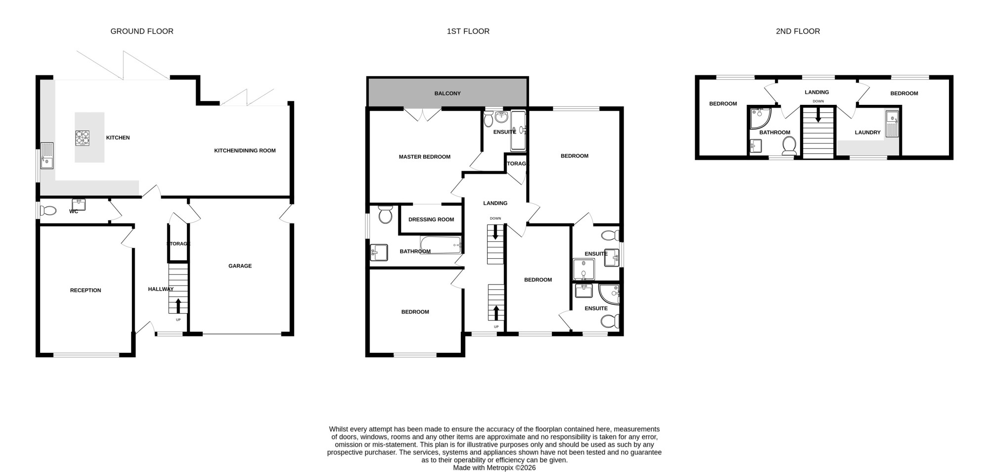 4, Nursery Close, Preston floorplan