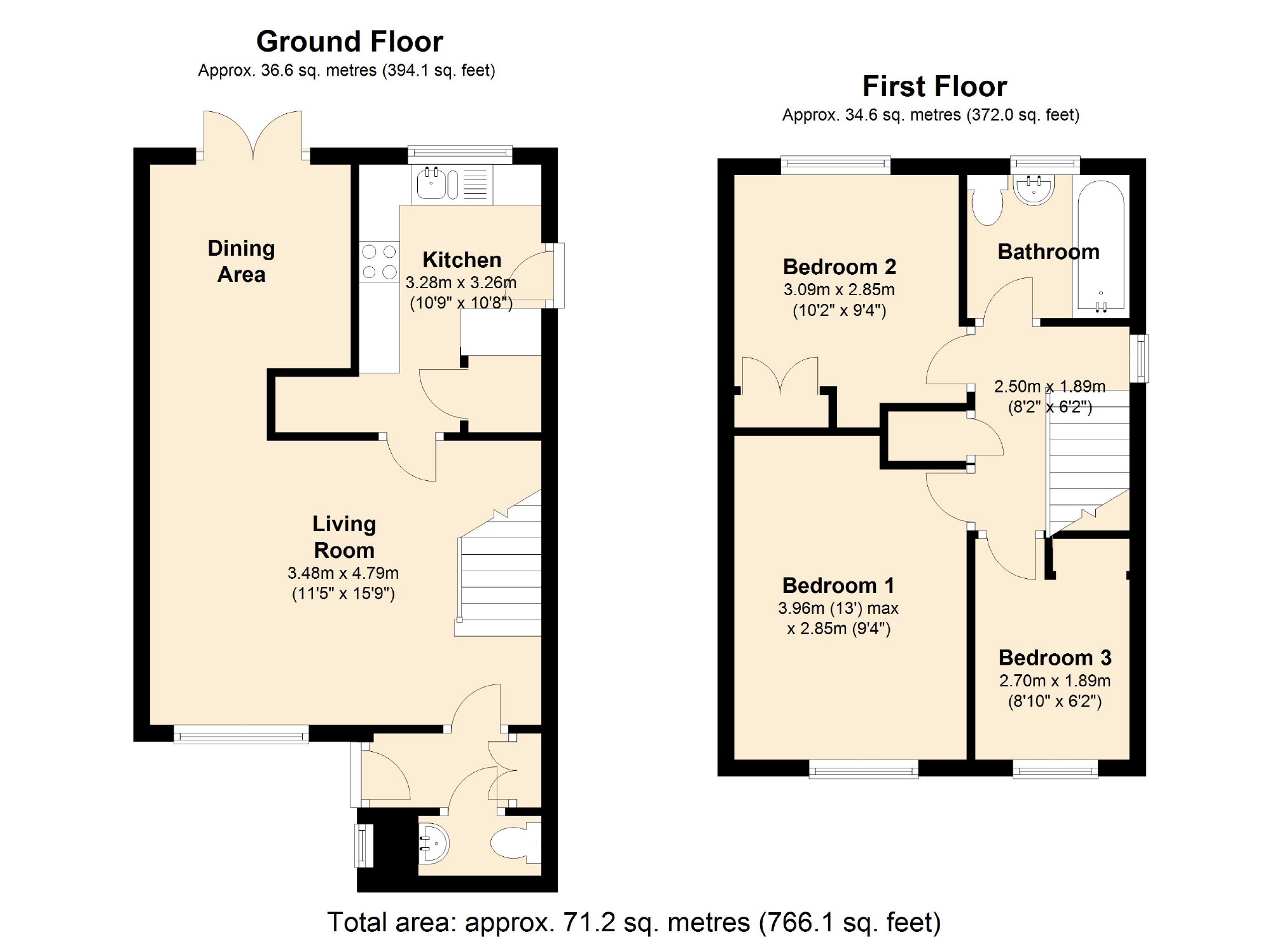 3 Bedrooms Semi-detached house for sale in Cunetio Road, Coleview, Wiltshire SN3