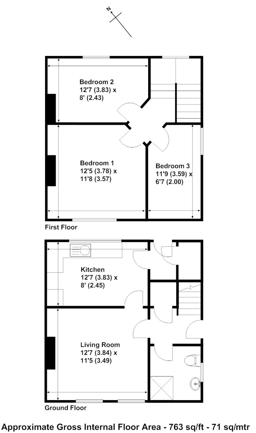 62, Birchwood Road, Surrey floorplan