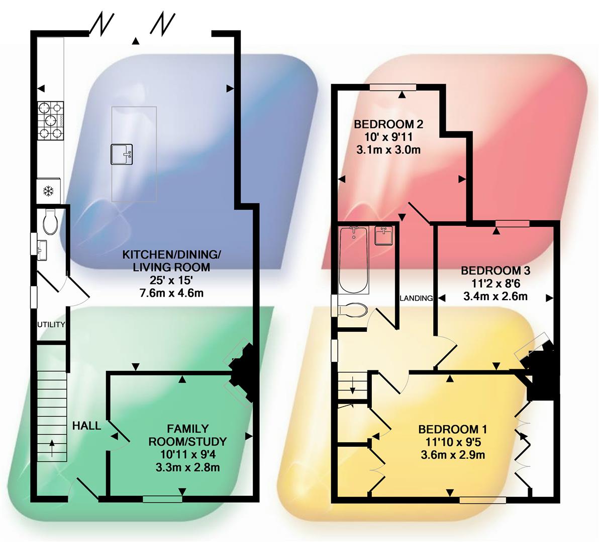 3 Bedrooms Semi-detached house for sale in Western Road, Haywards Heath RH16