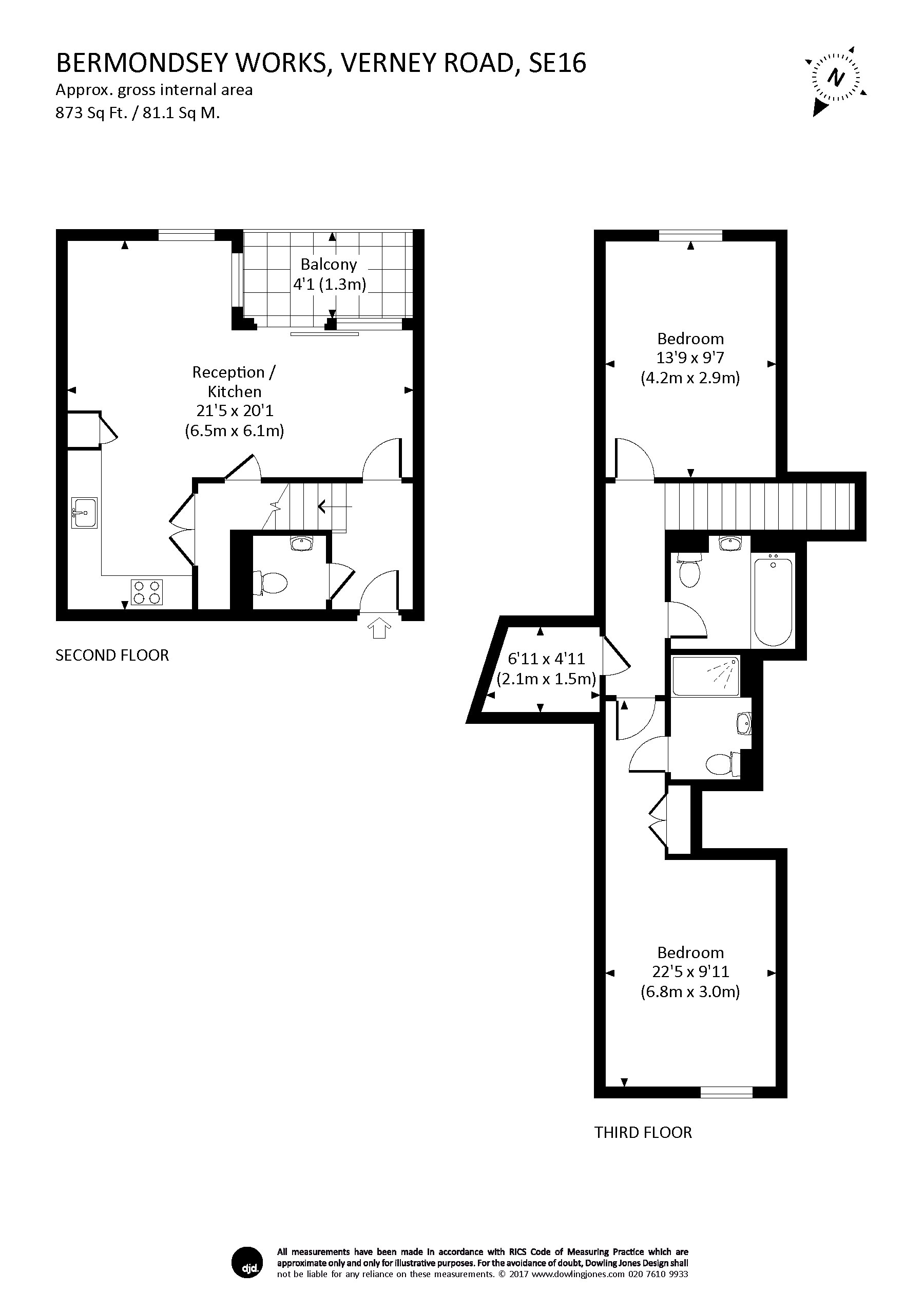 Rotherhithe New Road London SE16 floorplan