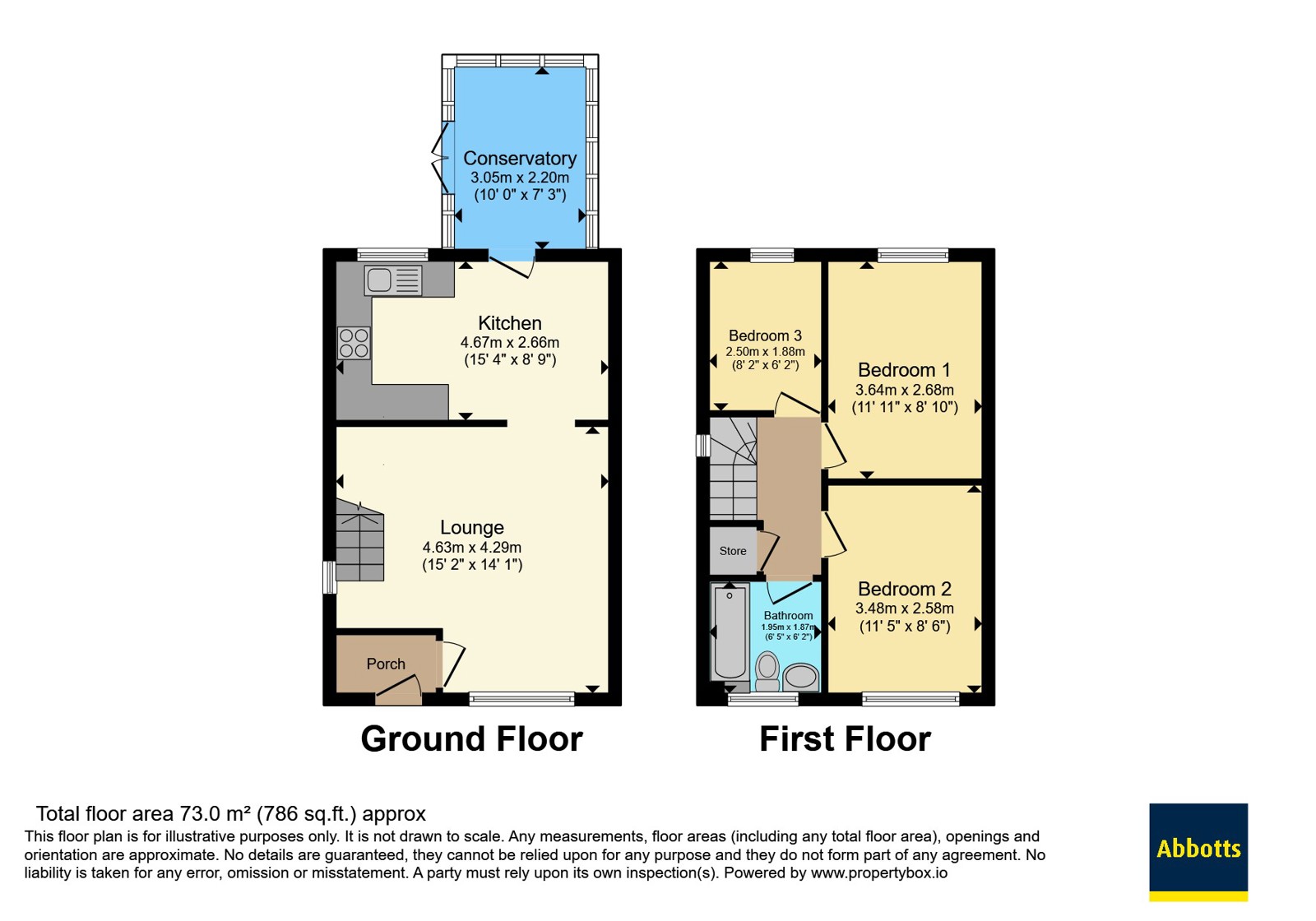 River Court, Fakenham floorplan