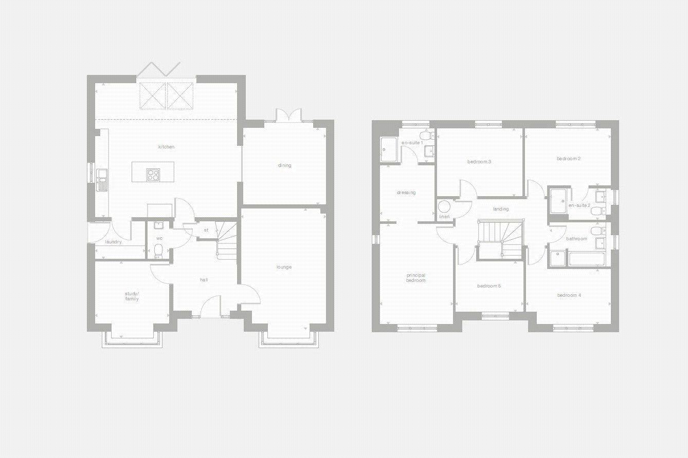 Plot 26 The Kingford,, Waverley Gardens, Farnham floorplan