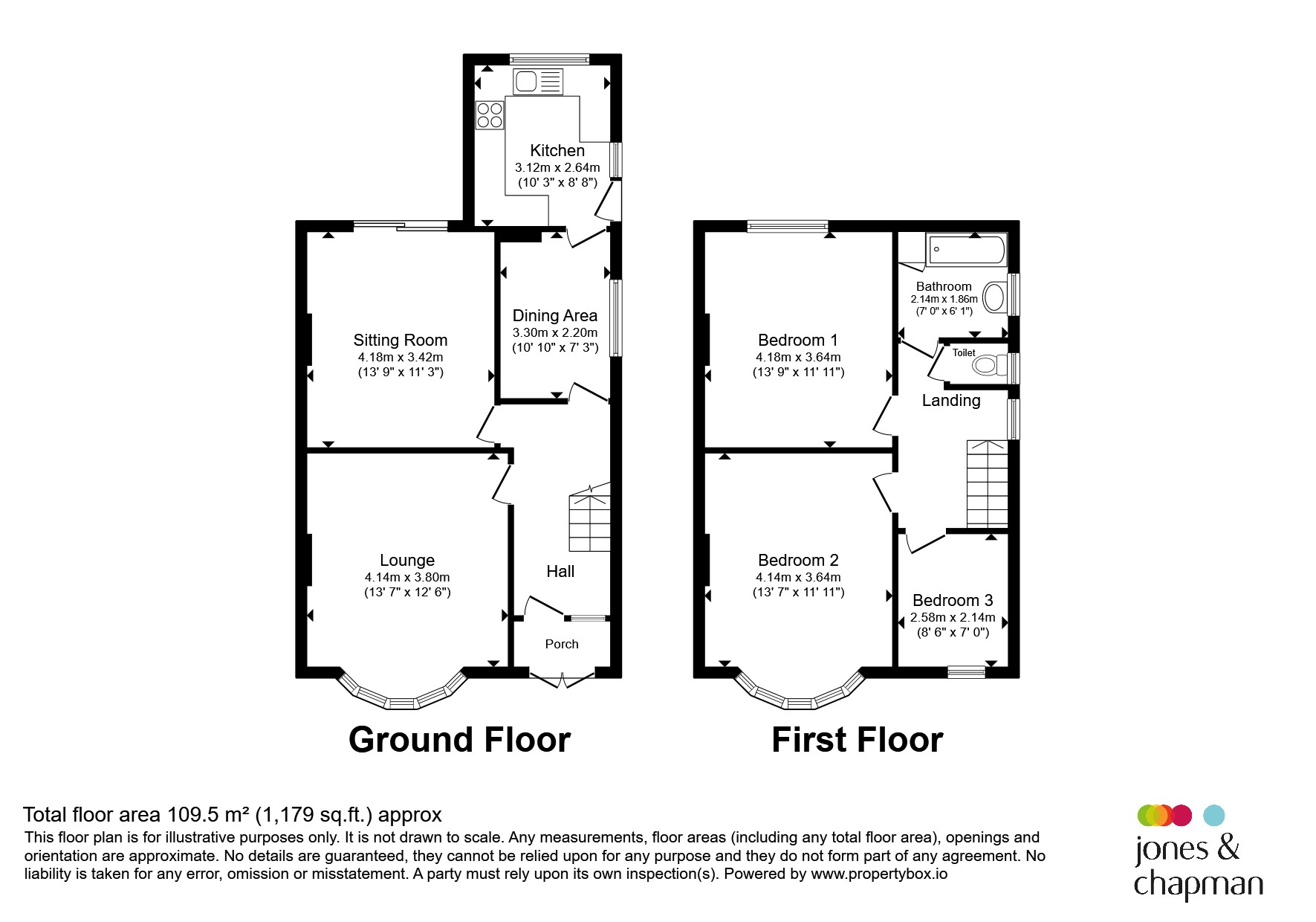 18, St. Albans Road, Prenton floorplan