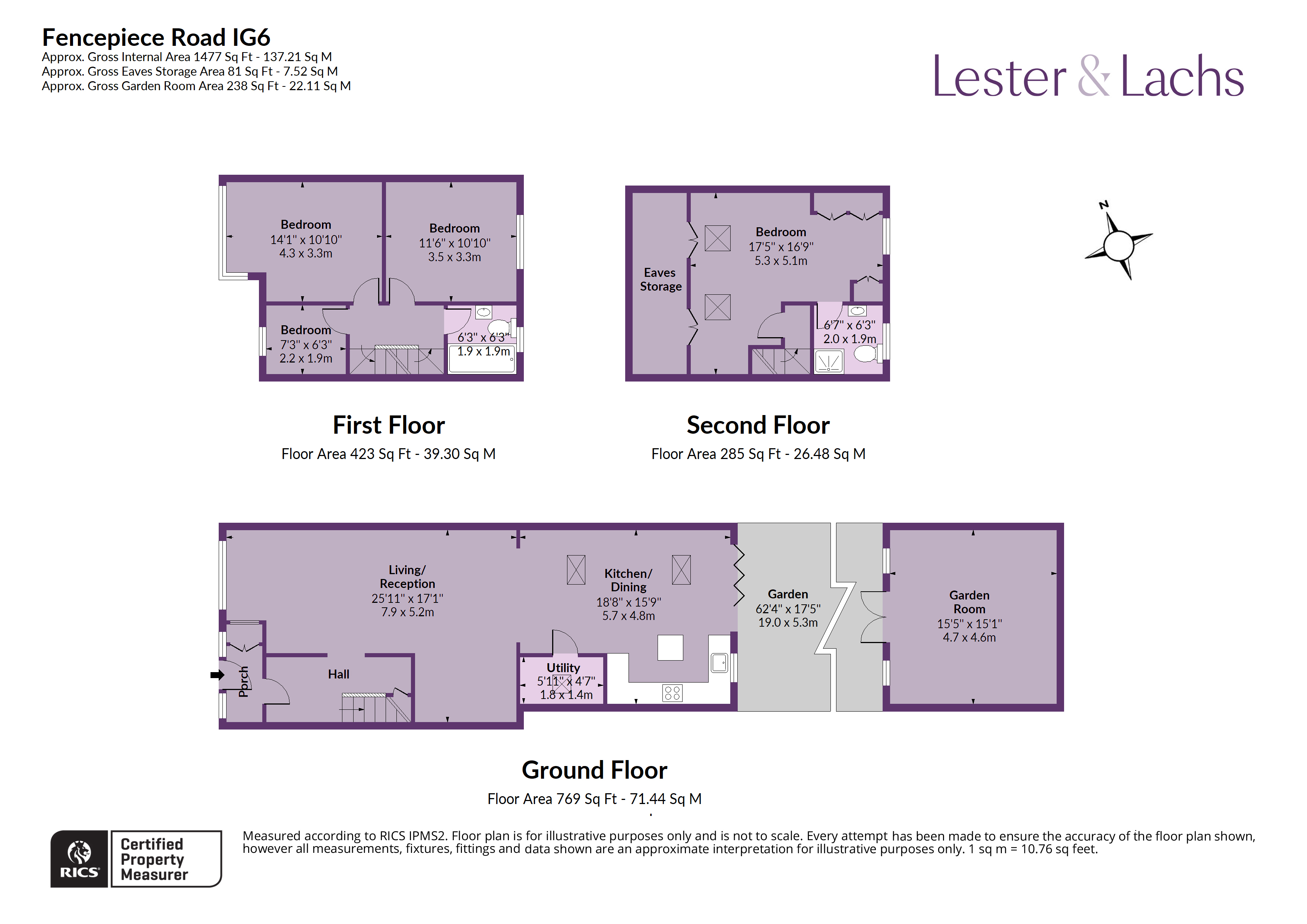 84, Fencepiece Road, Ilford floorplan