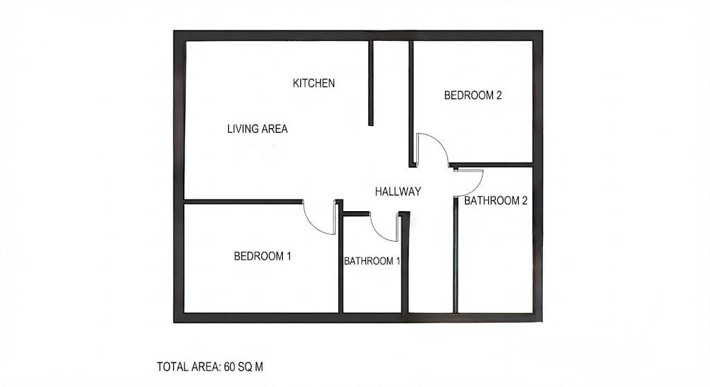 Flat 9, 43-48 St Michaels Street, London floorplan