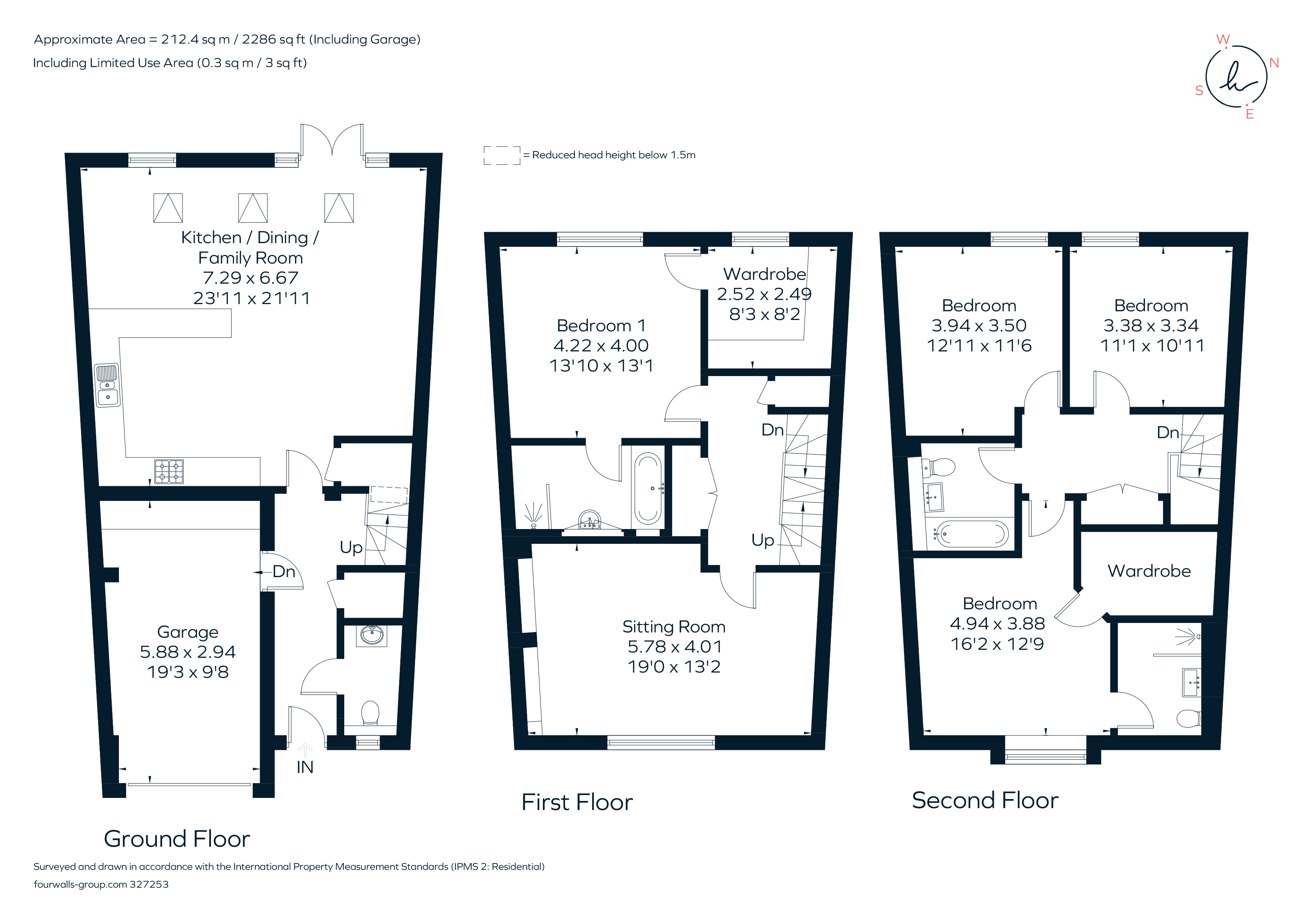 The Boulevard, Horsham RH12, 4 bedroom mews house for sale 66054048