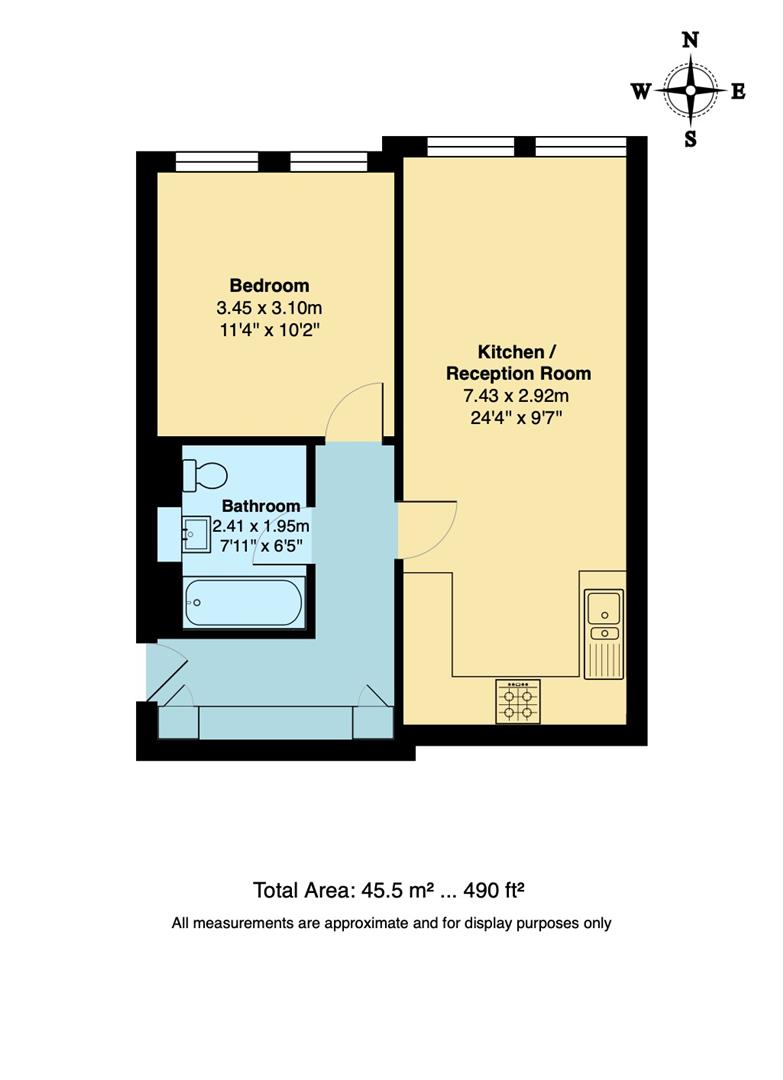 17 The Technical, Adelaide Road, Leyton floorplan