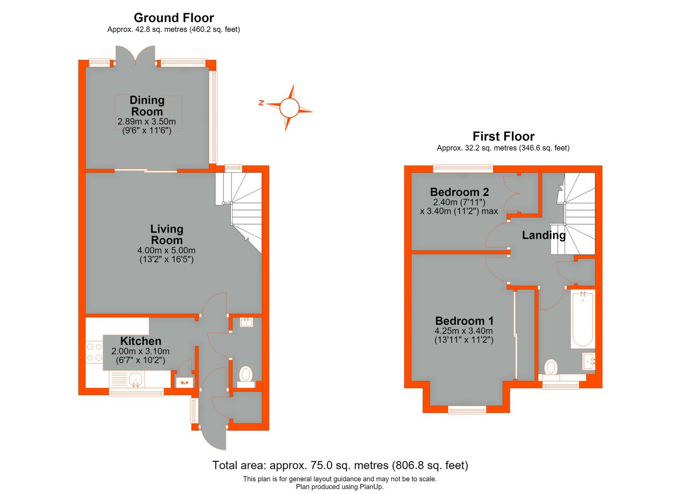 5, Hazel Close, Croydon floorplan