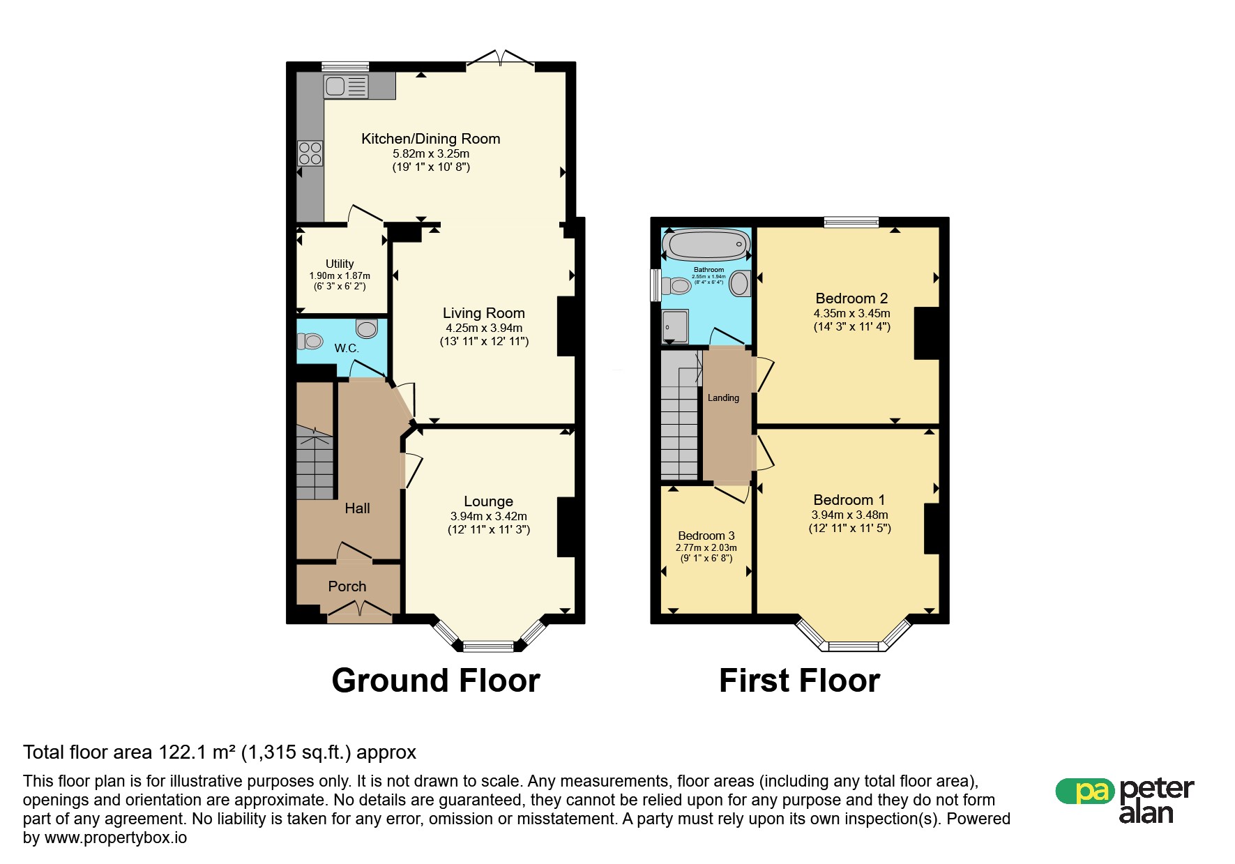 Lansdowne Road, Cardiff floorplan