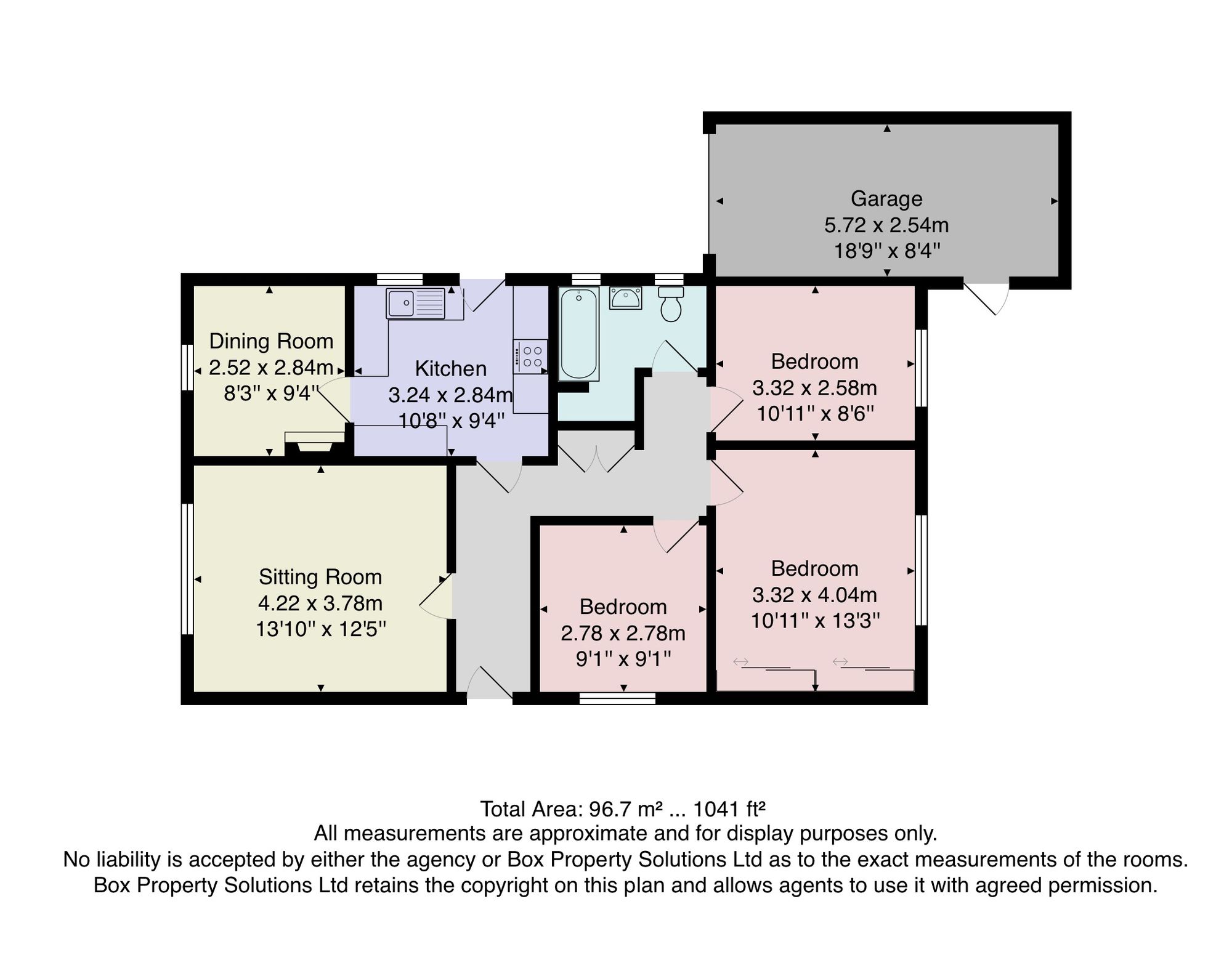 48 Bogs Lane, Harrogate floorplan