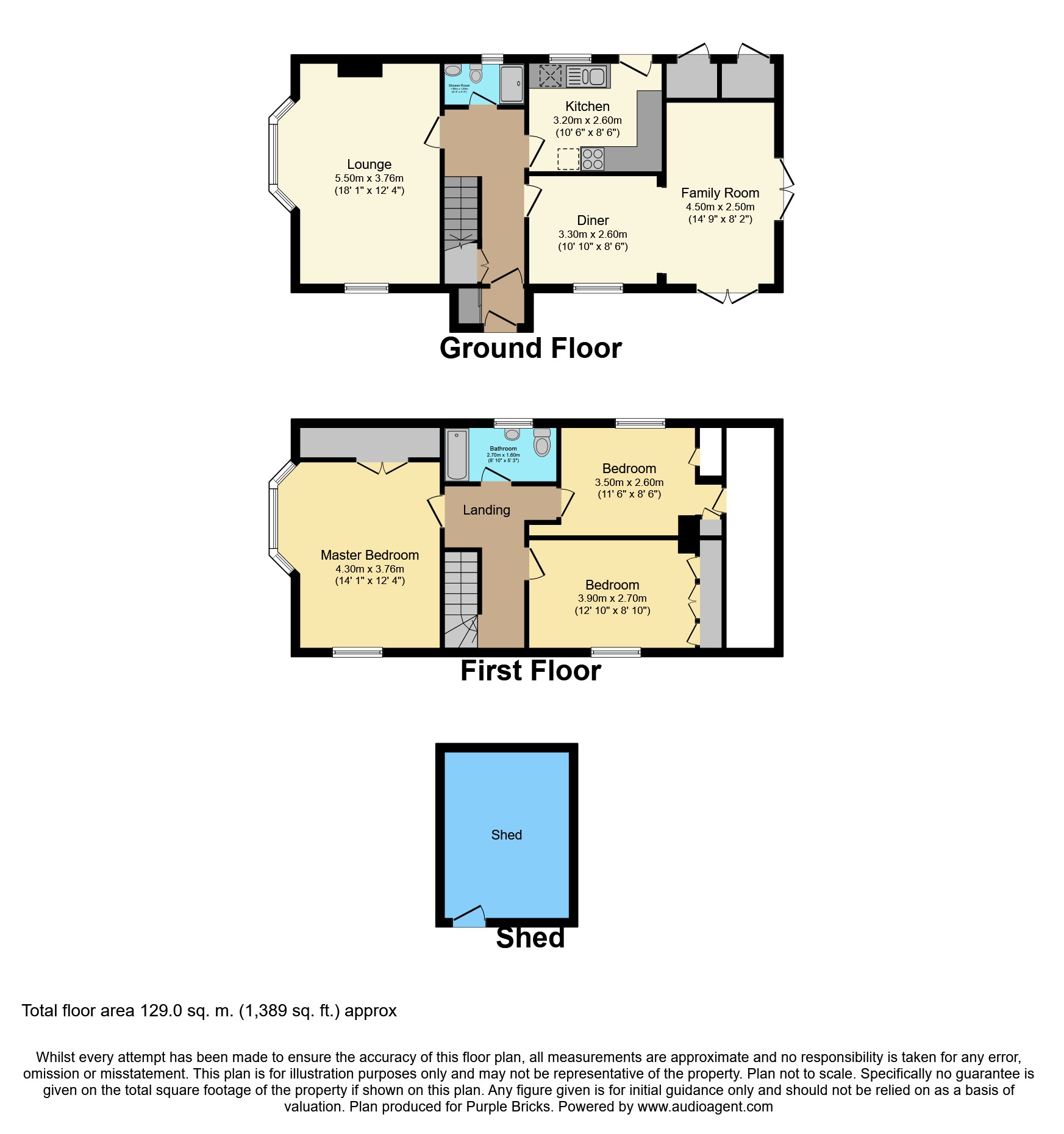 3 Bedrooms Detached house for sale in Lebanon Avenue, Hanworth TW13