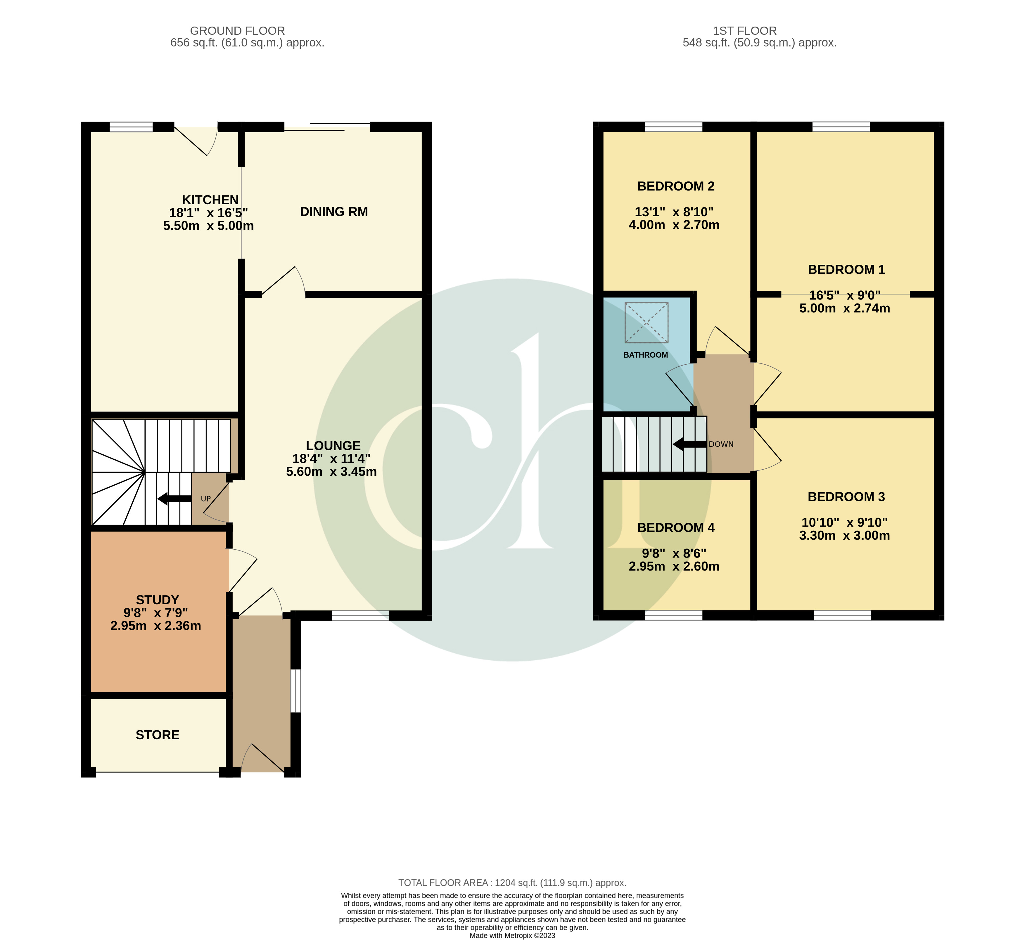 Ridge Nether Moor, Liden, Swindon SN3, 4 bedroom terraced house for