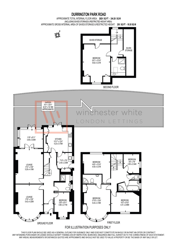 11, Durrington Park Road, London floorplan