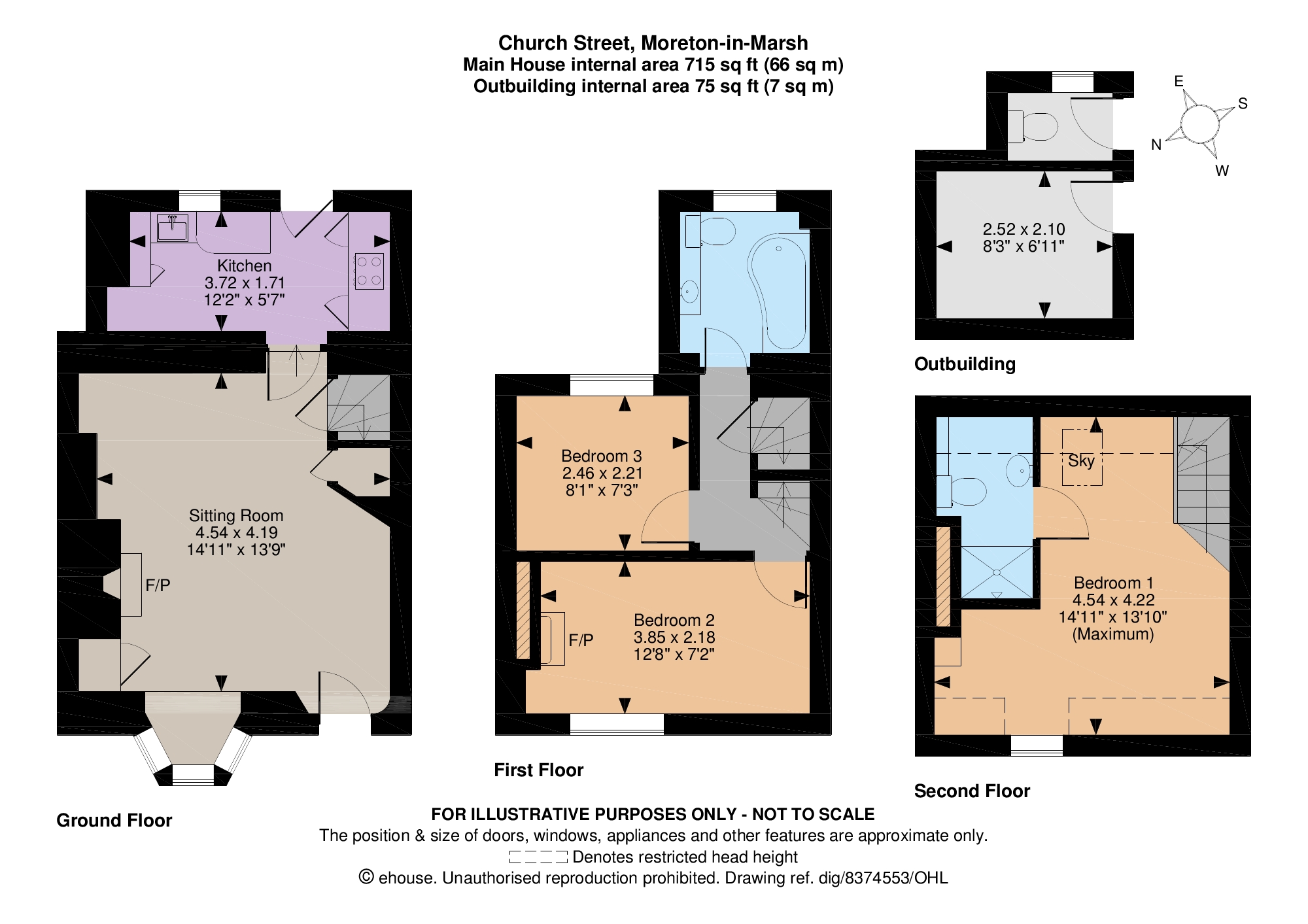 Church Street Moreton In Marsh Gloucestershire Gl56 3 Bedroom