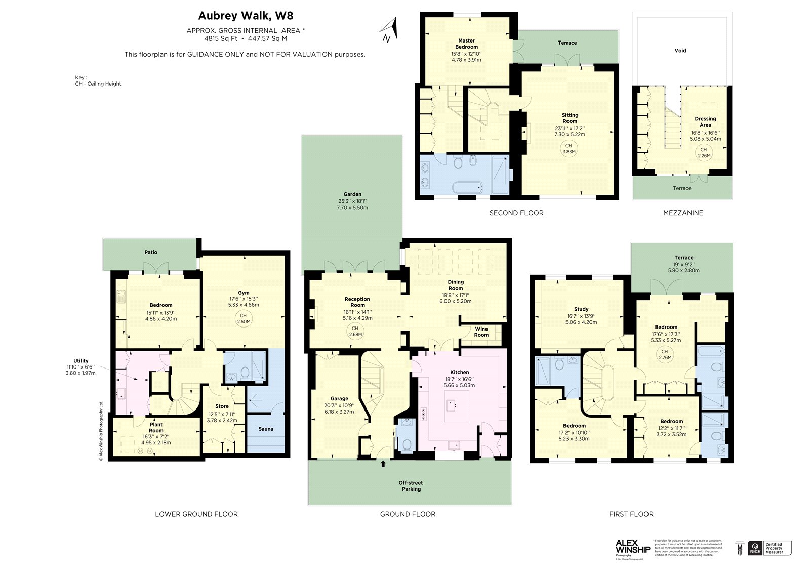 Aubrey Walk, London W8, 5 bedroom terraced house for sale 54271218