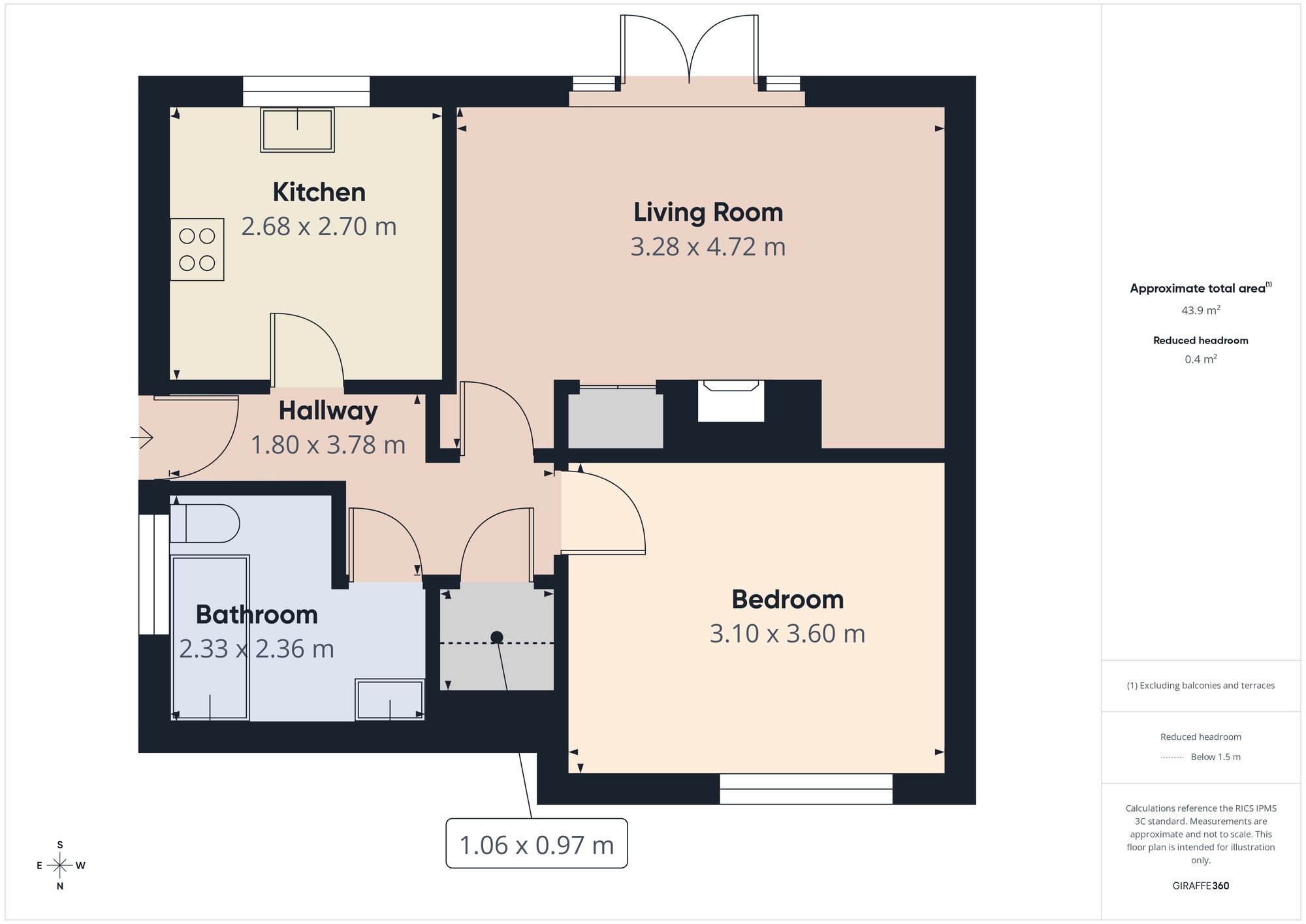 91 Sheraton, Gateshead floorplan