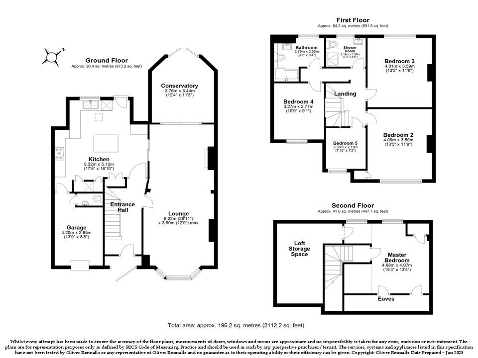21, Convent Hill, London floorplan