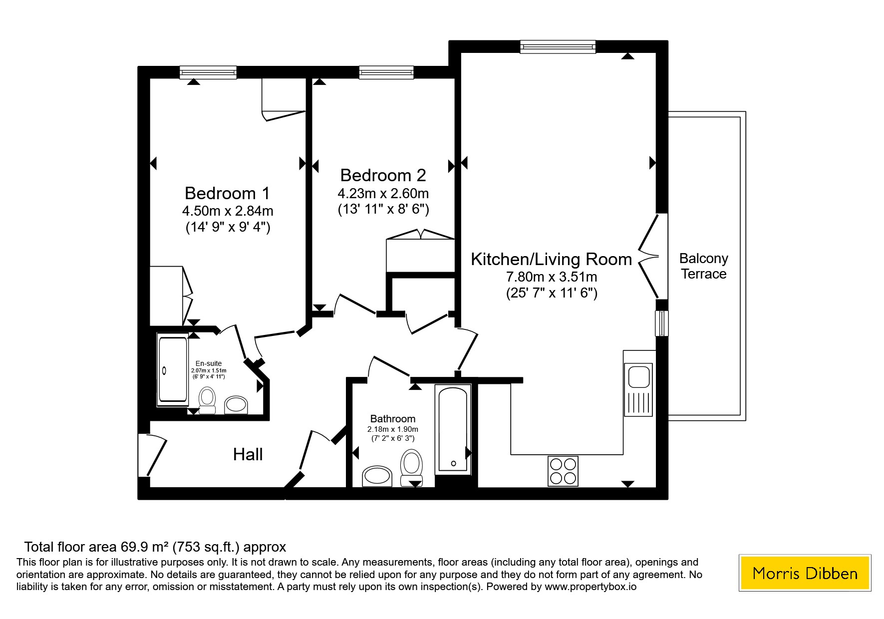 Flat 33 Columbus House,, The Compass, Hampshire floorplan