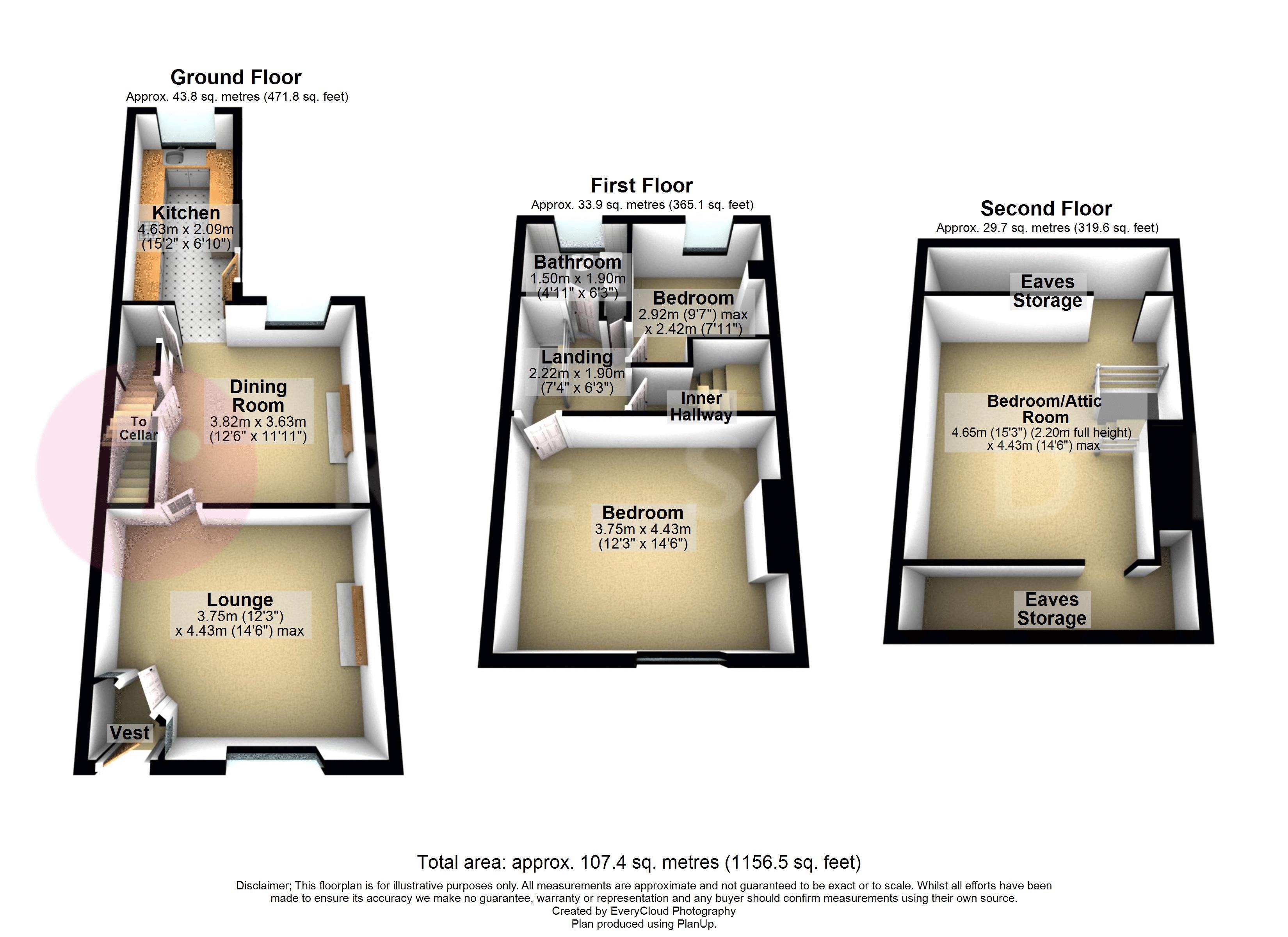 Lisbon Street, Passmonds, Rochdale OL12, 2 bedroom terraced house for