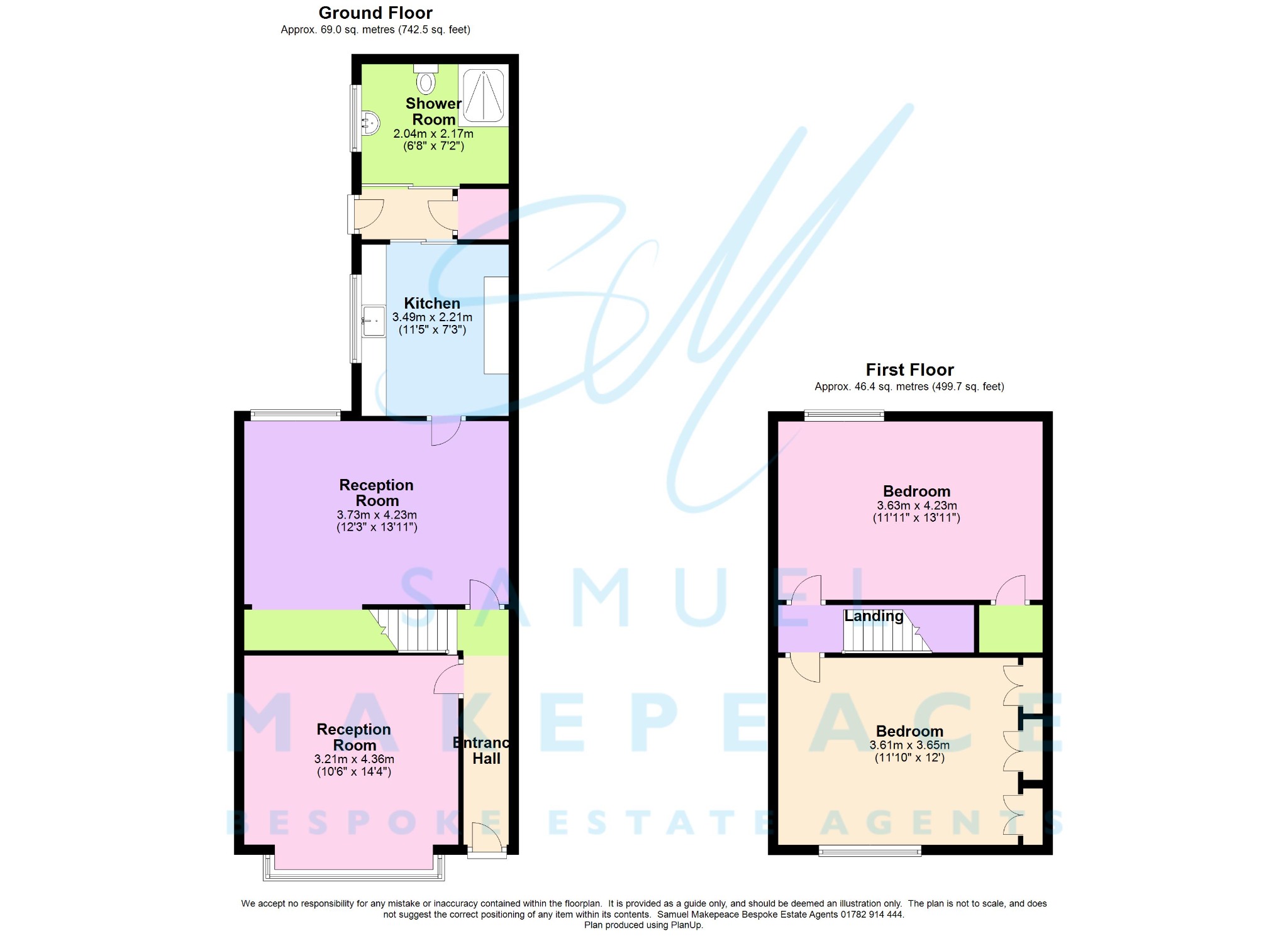 Hempstalls Lane, Newcastle, Staffordshire ST5, 2 bedroom terraced house