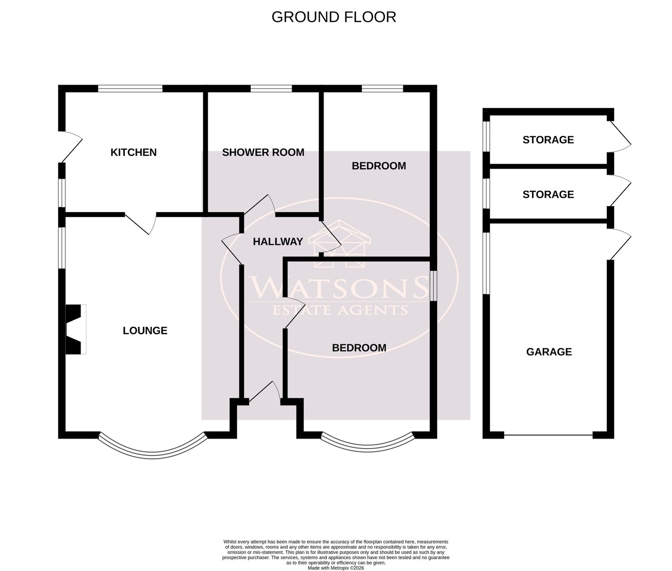 121, Walker Street, Nottingham floorplan