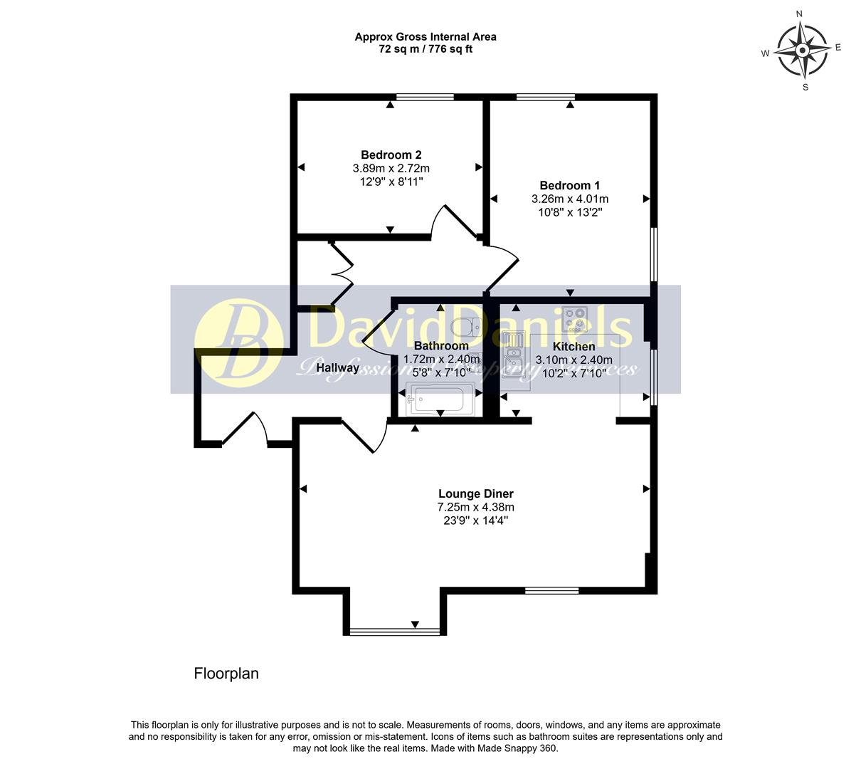 Flat 101 Burford Wharf Apartments, 3 Cam Road, Stratford floorplan