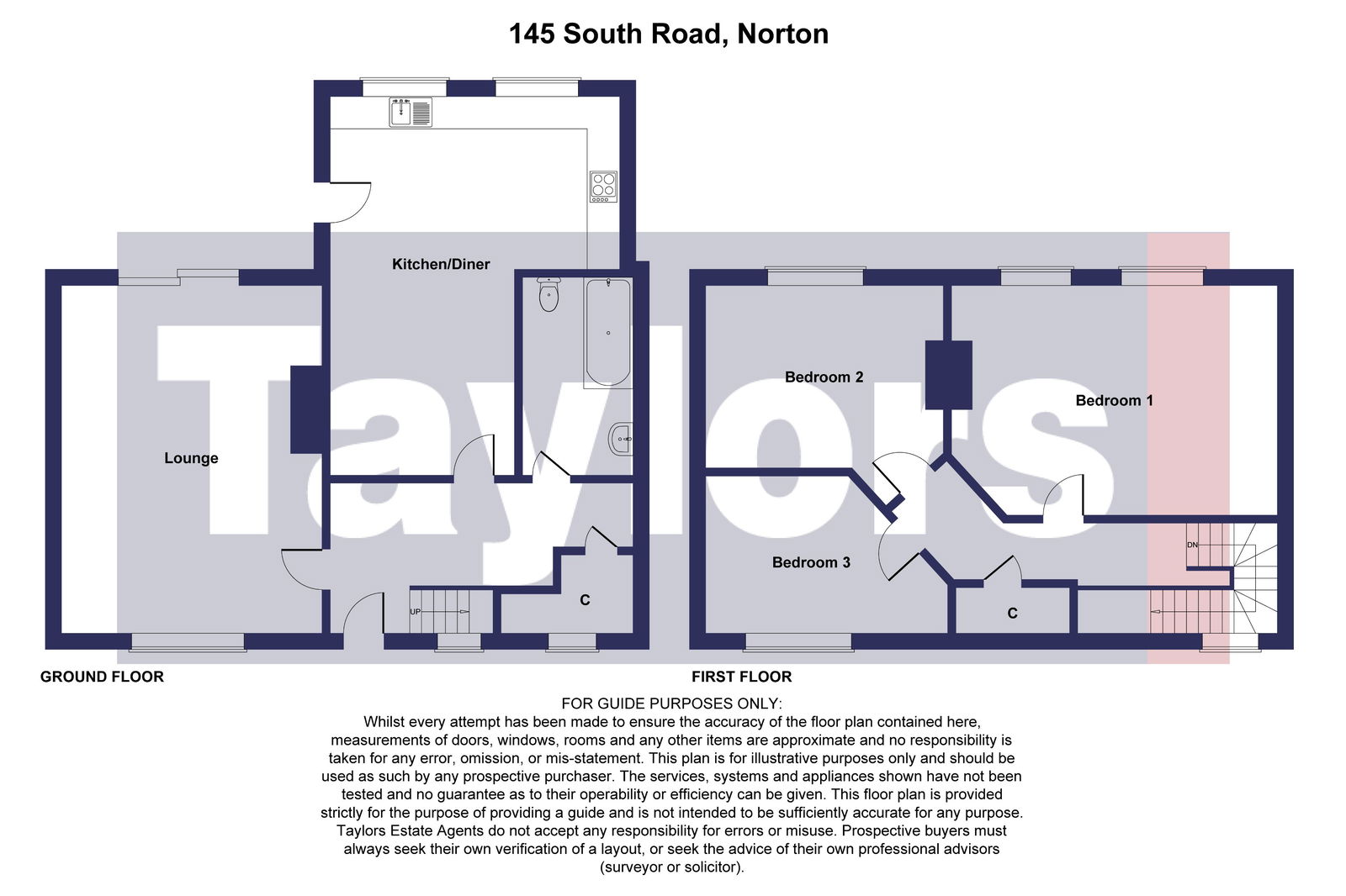 145, South Road, Stourbridge floorplan