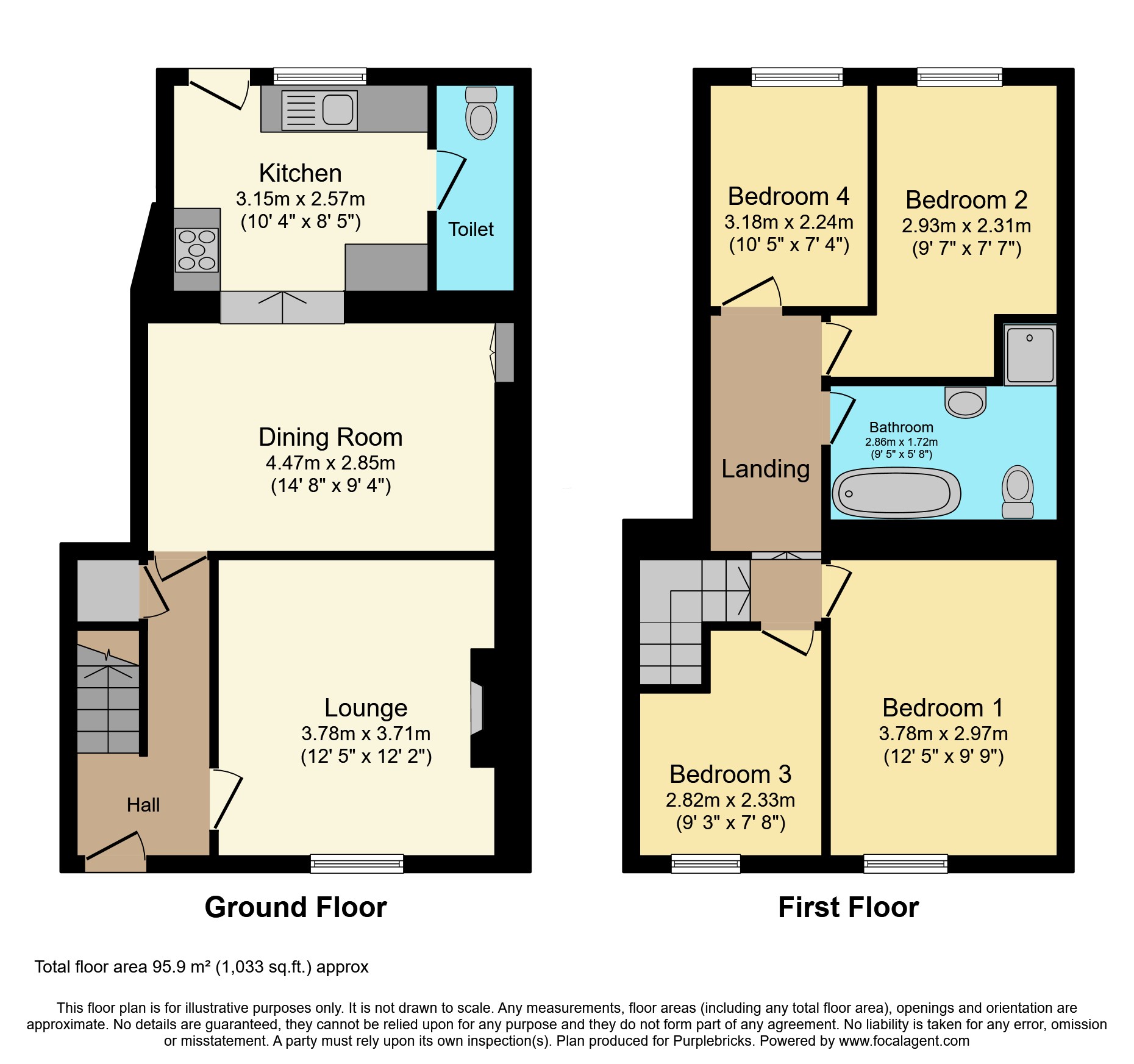 Beverley, Penhallick Road, Redruth floorplan