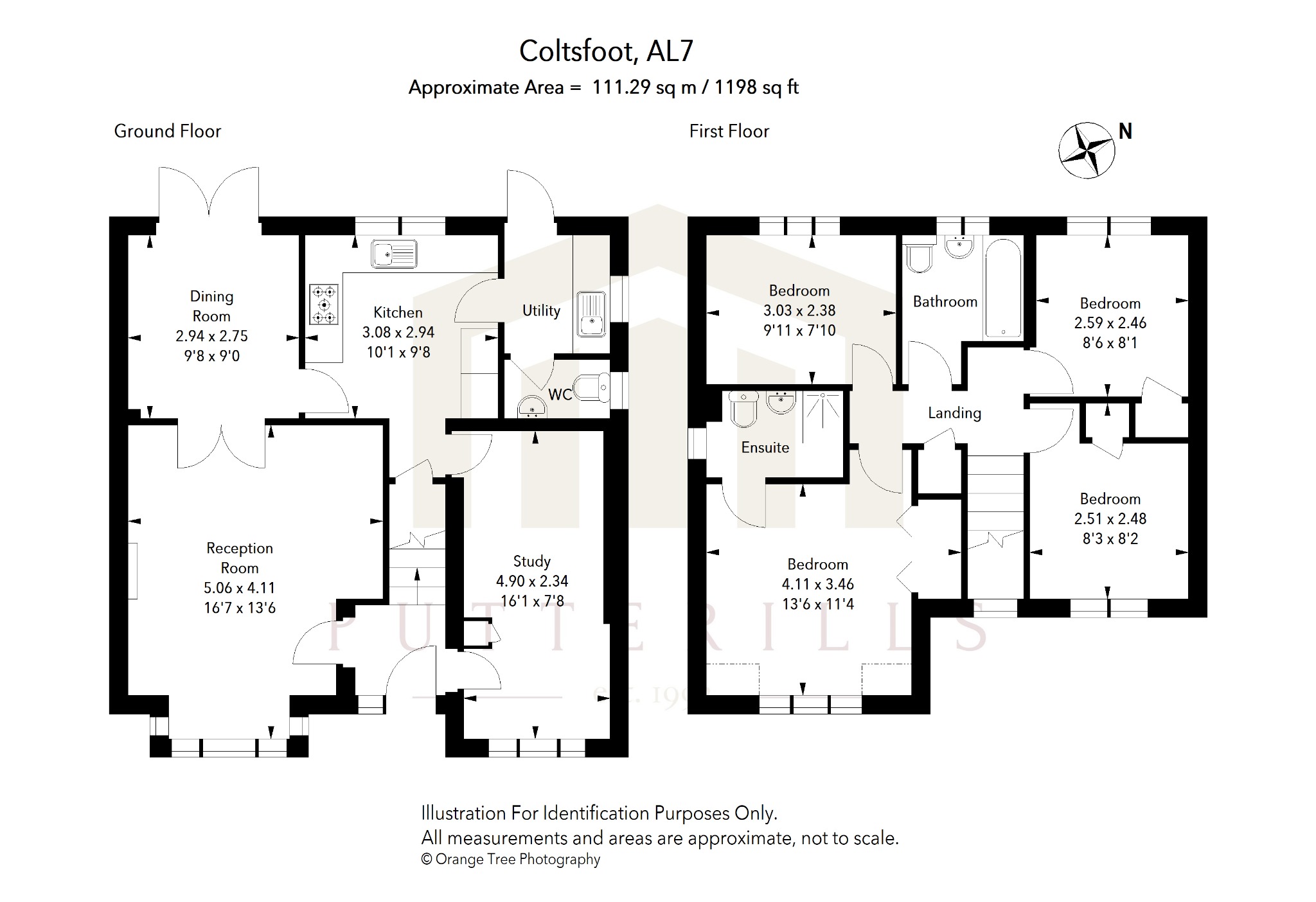 25, Coltsfoot, Welwyn Garden City floorplan