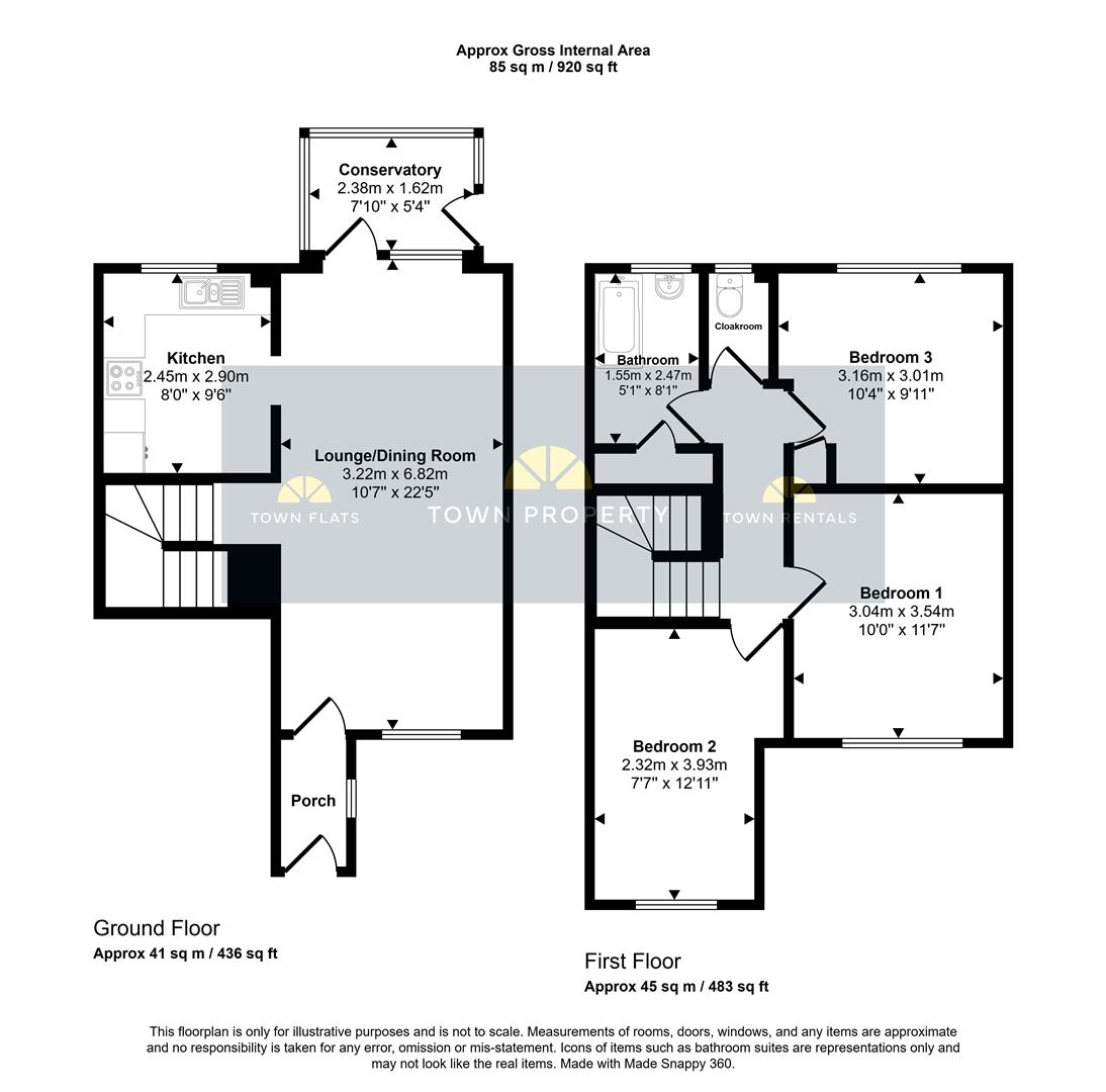 2, Horsye Road, Eastbourne floorplan