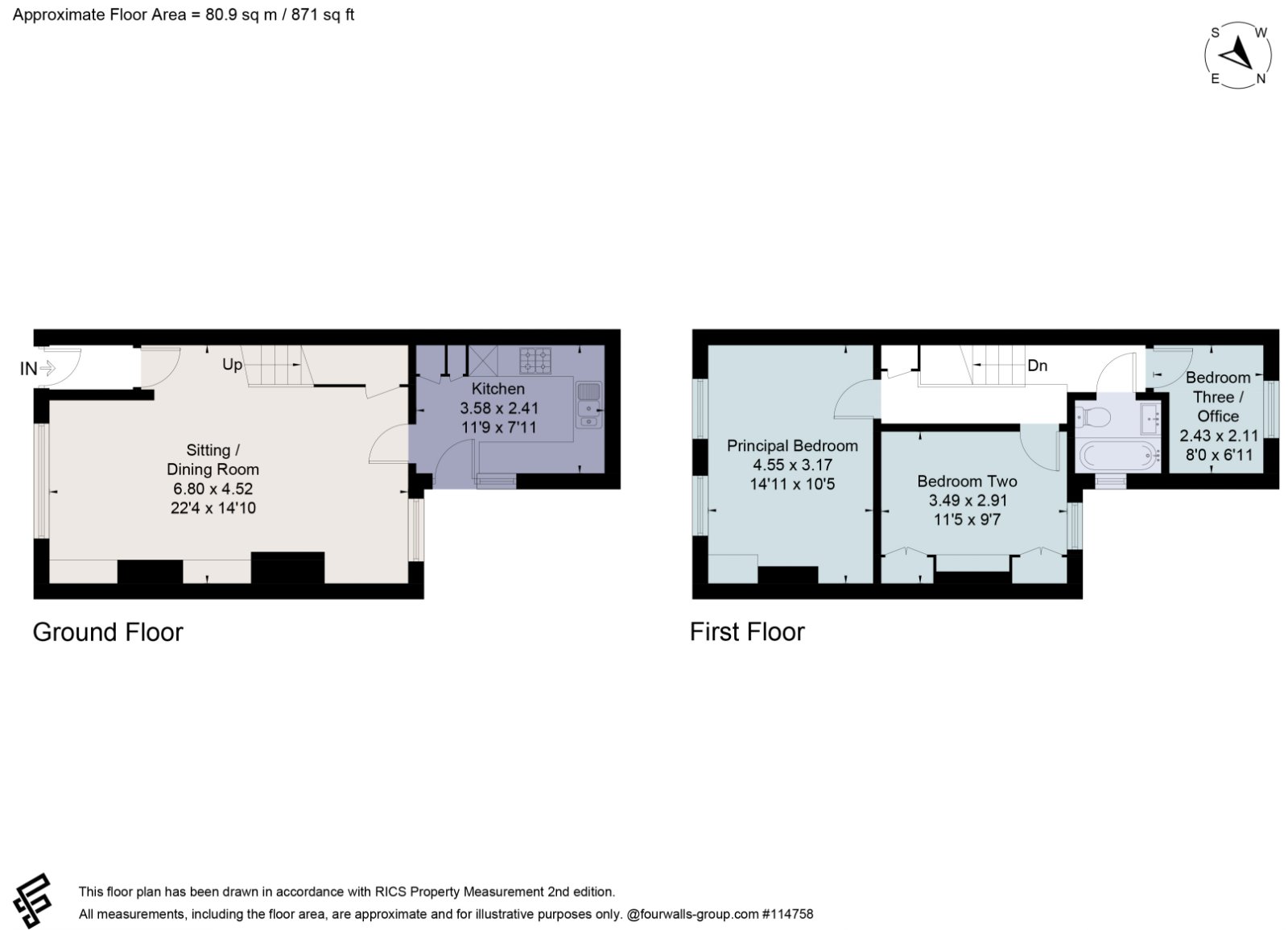 8, Lower Paxton Road, Hertfordshire floorplan