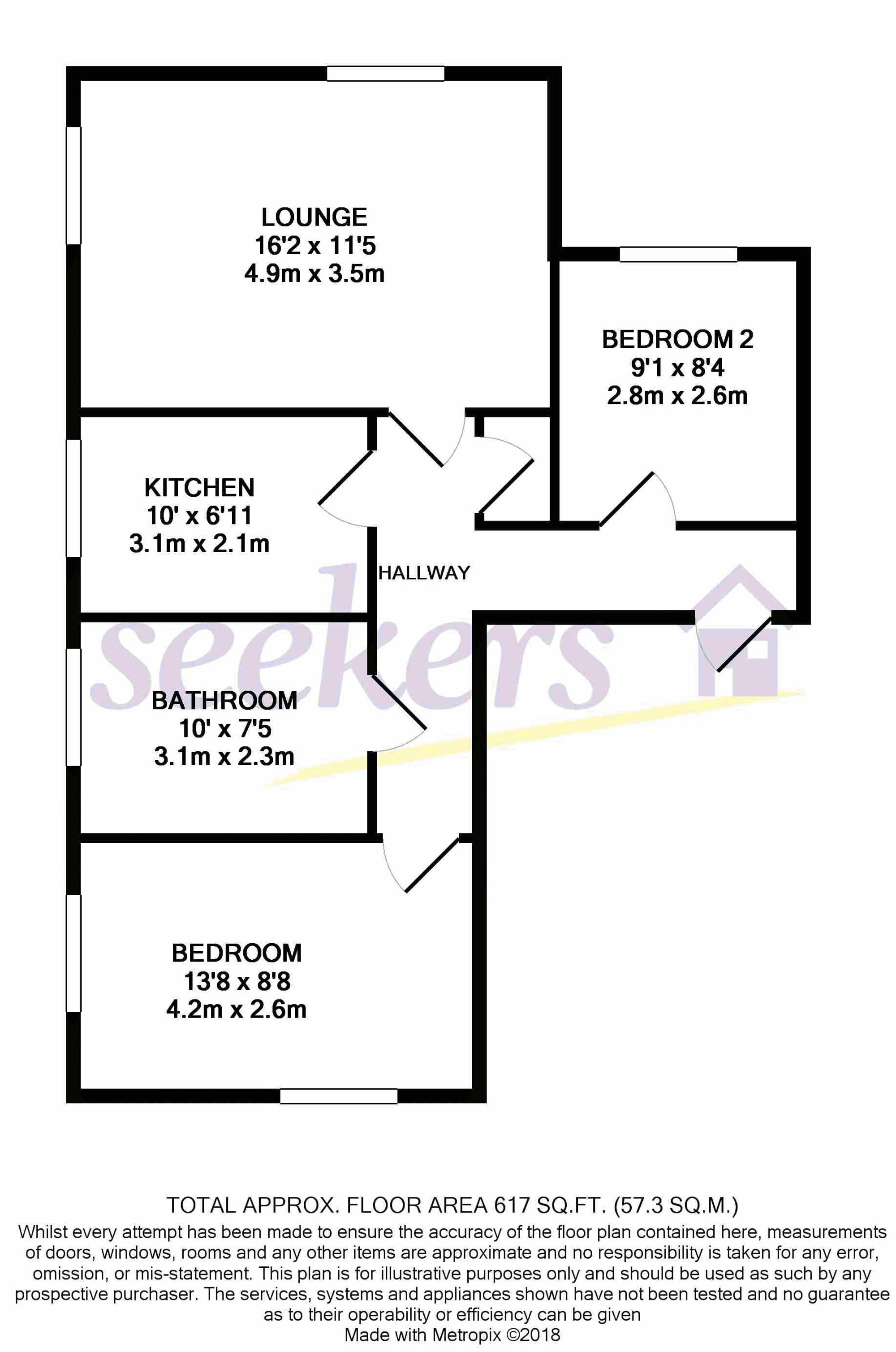 17 Boarley Court, Maidstone floorplan