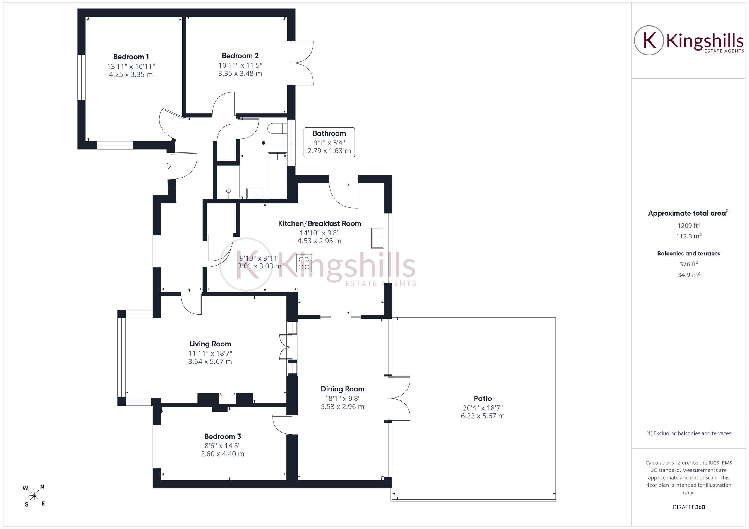 162 Main Road, High Wycombe floorplan