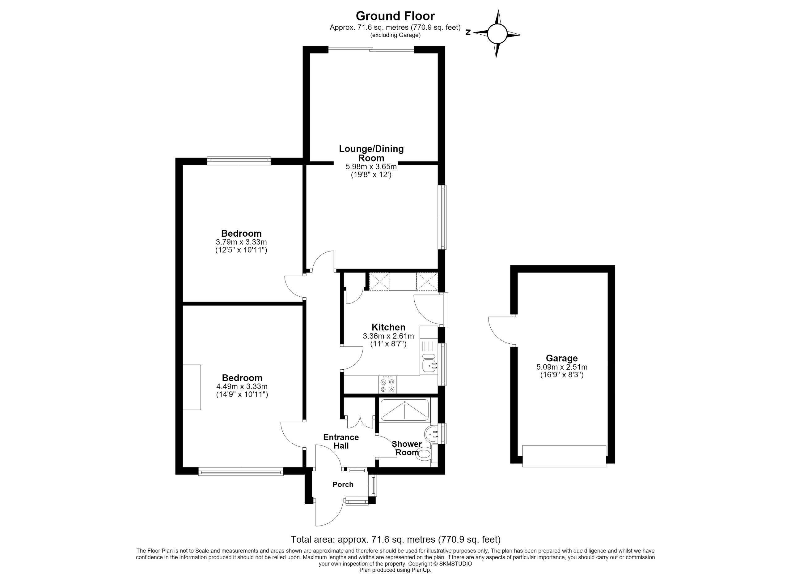 19 Ambleside, Aylesbury floorplan